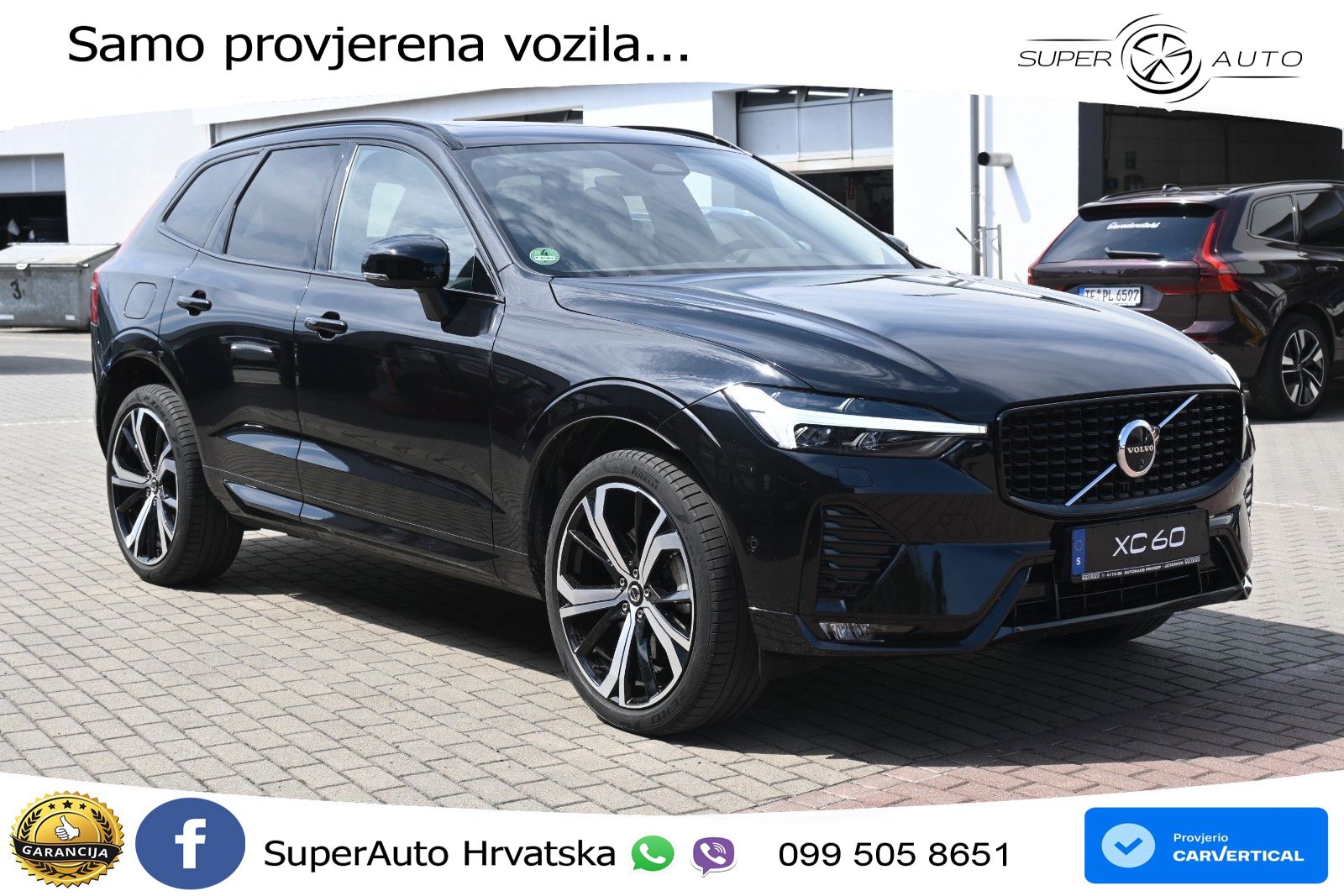 Volvo XC60 B4 Diesel FWD Geartronic ACC+GR SJED+360+PANO