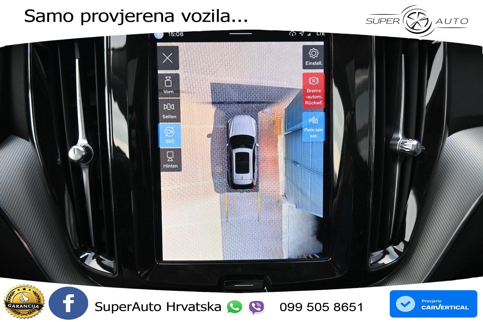 Volvo XC60 B4 Diesel FWD Geartronic ACC+GR SJED+360+PANO