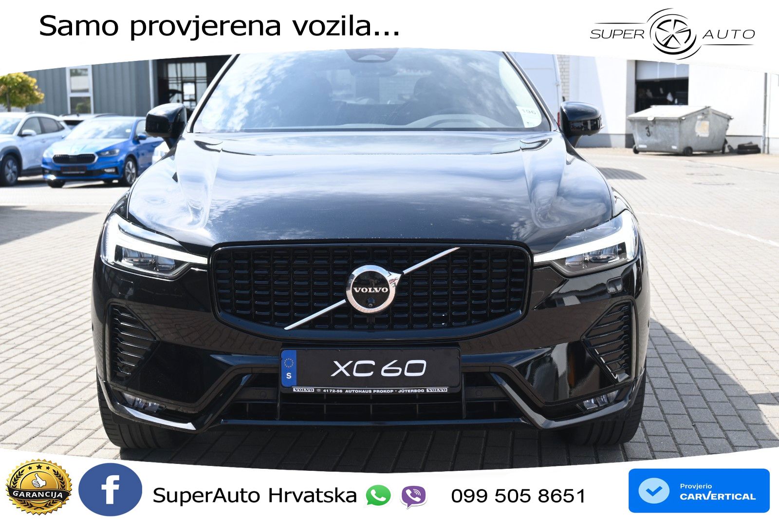 Volvo XC60 B4 Diesel FWD Geartronic ACC+GR SJED+360+PANO