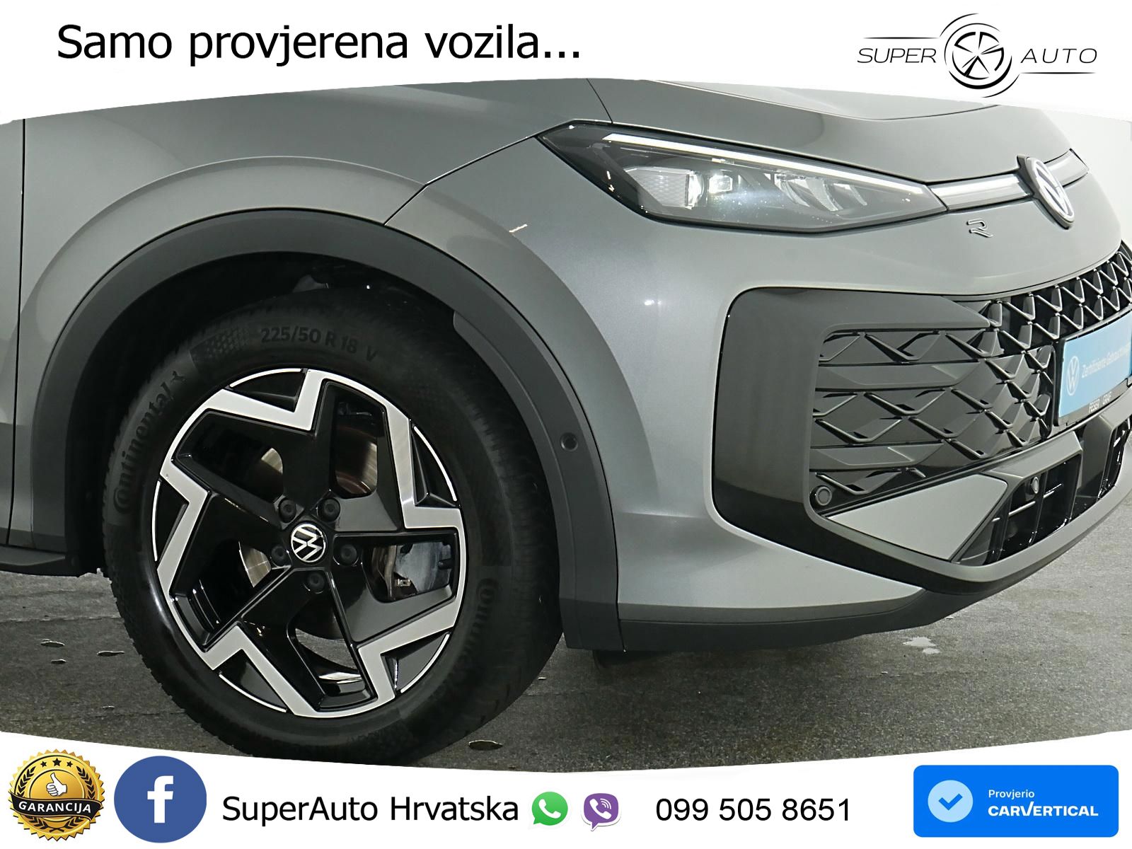 Volkswagen T-Roc 1.5 eTSI (150 KS)  DSG R-Line LED+GR SJED+ACC