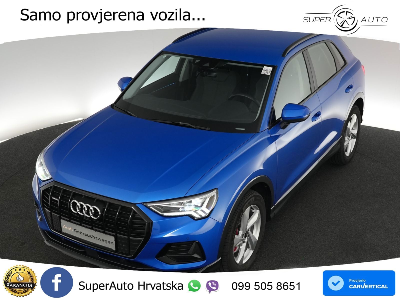 Audi Q3 45 TFSI (245 KS) quattro S tronic advanced LED+GR SJED+ACC