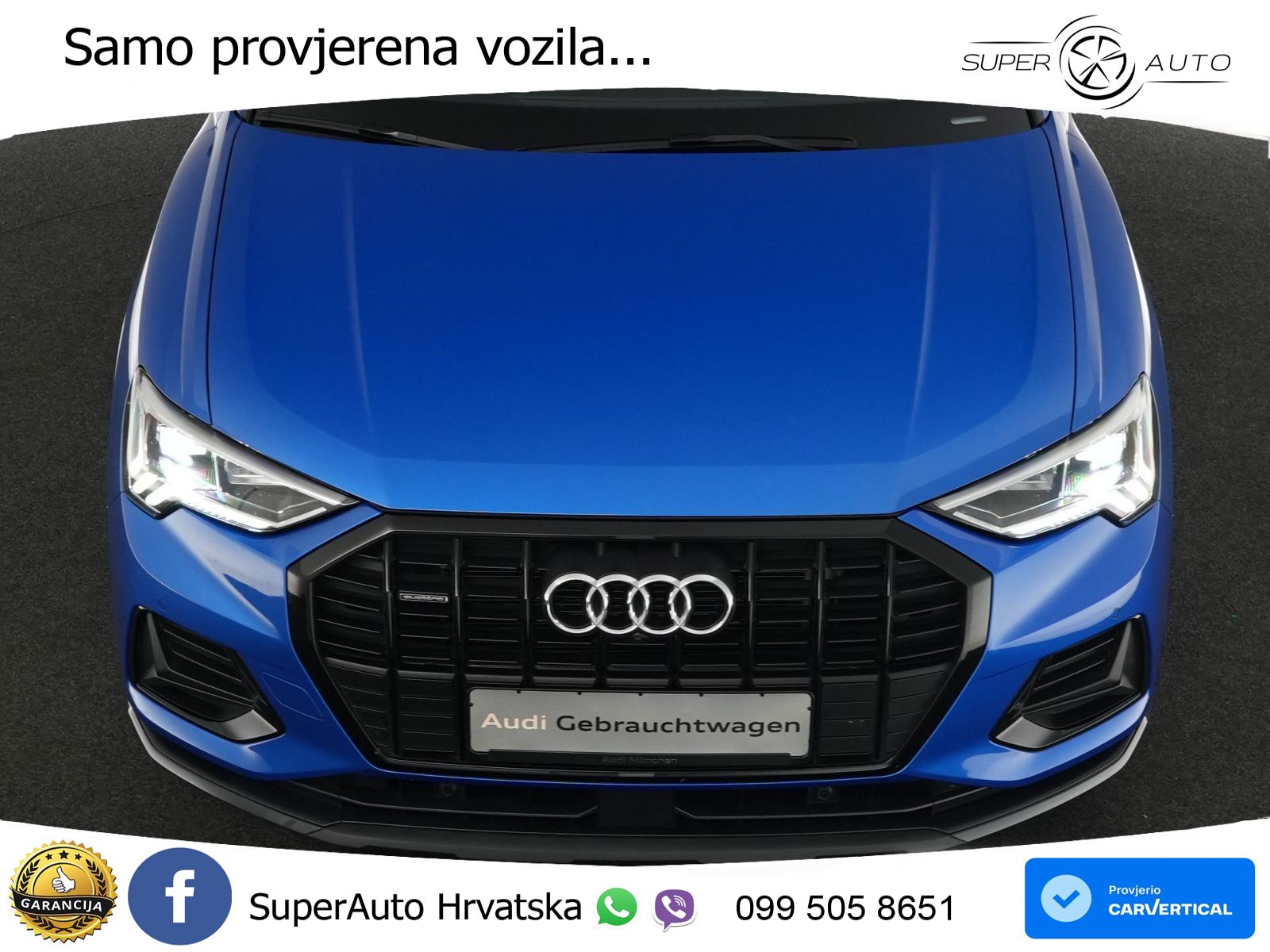 Audi Q3 45 TFSI (245 KS) quattro S tronic advanced LED+GR SJED+ACC