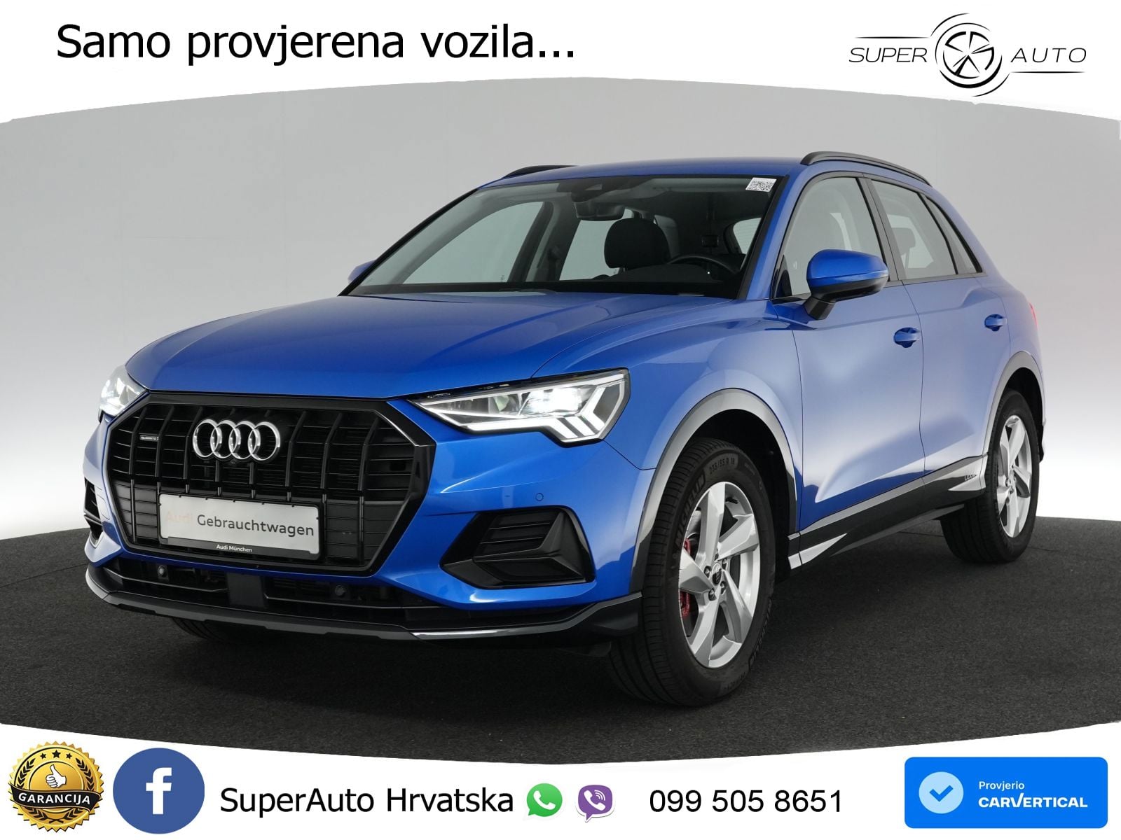 Audi Q3 45 TFSI (245 KS) quattro S tronic advanced LED+GR SJED+ACC