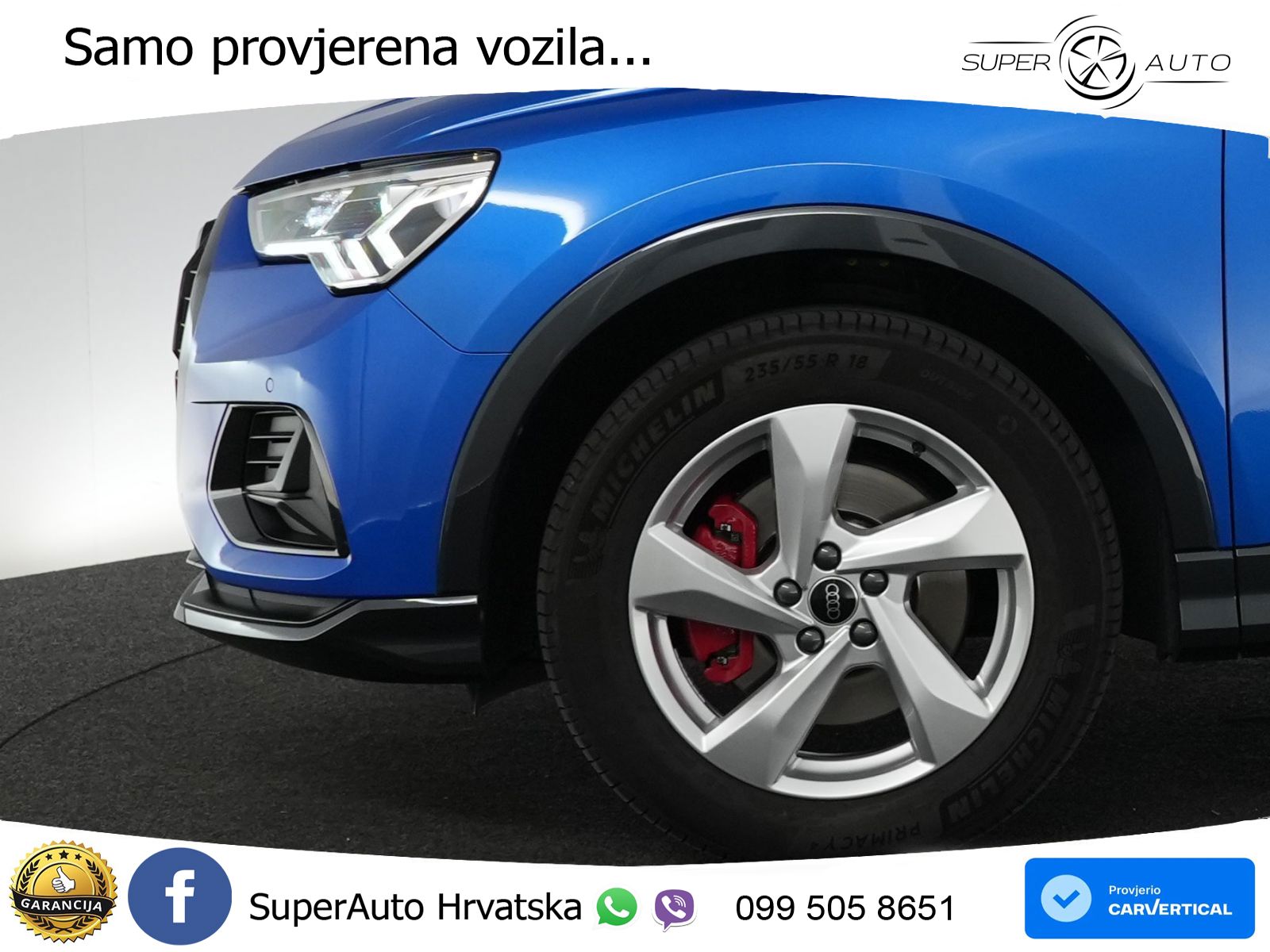 Audi Q3 45 TFSI (245 KS) quattro S tronic advanced LED+GR SJED+ACC