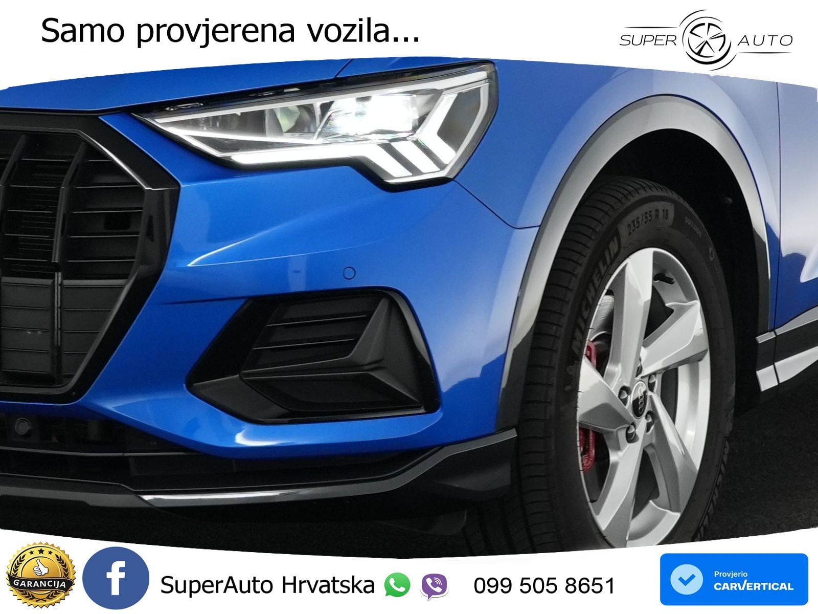 Audi Q3 45 TFSI (245 KS) quattro S tronic advanced LED+GR SJED+ACC