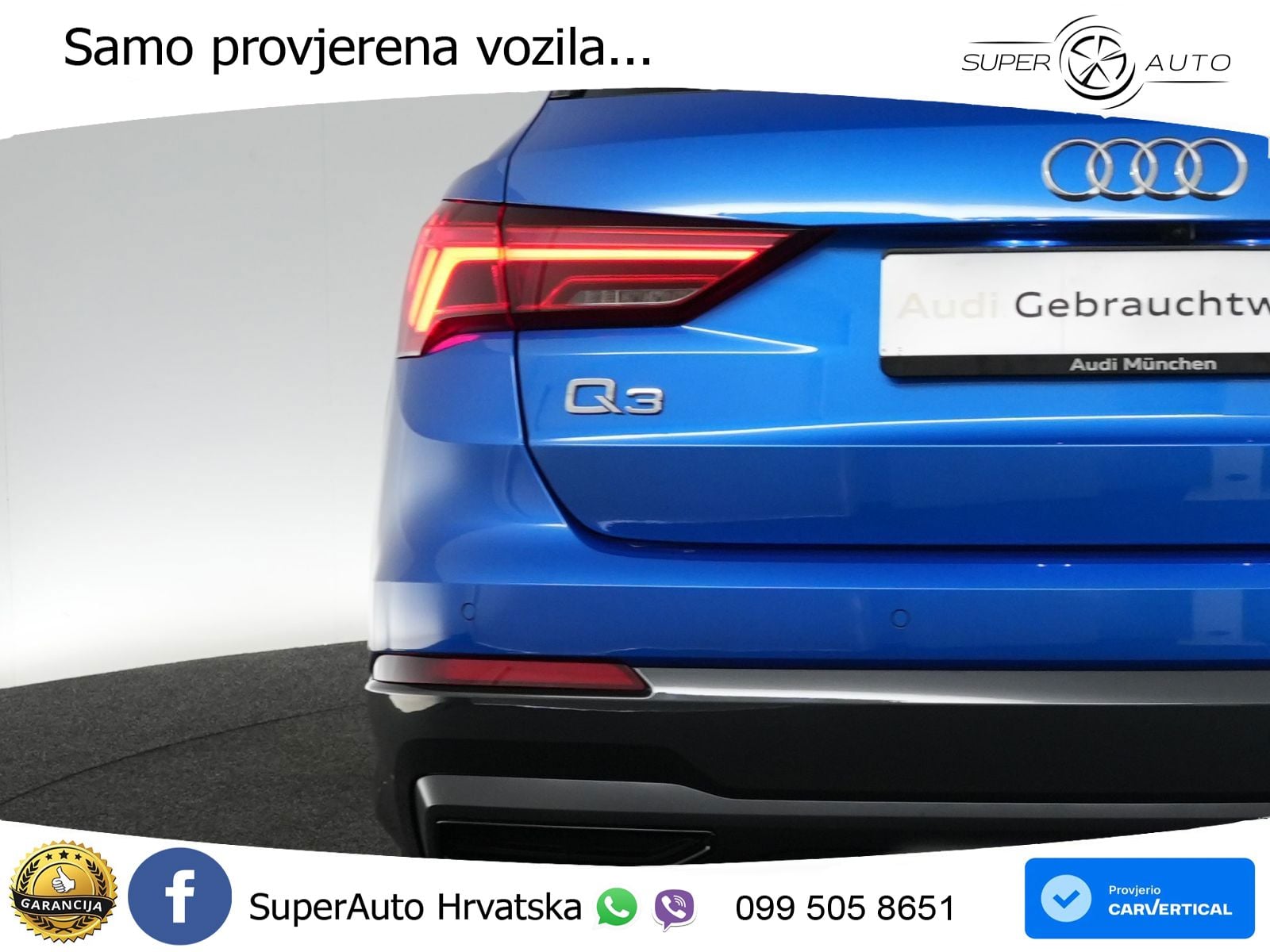 Audi Q3 45 TFSI (245 KS) quattro S tronic advanced LED+GR SJED+ACC
