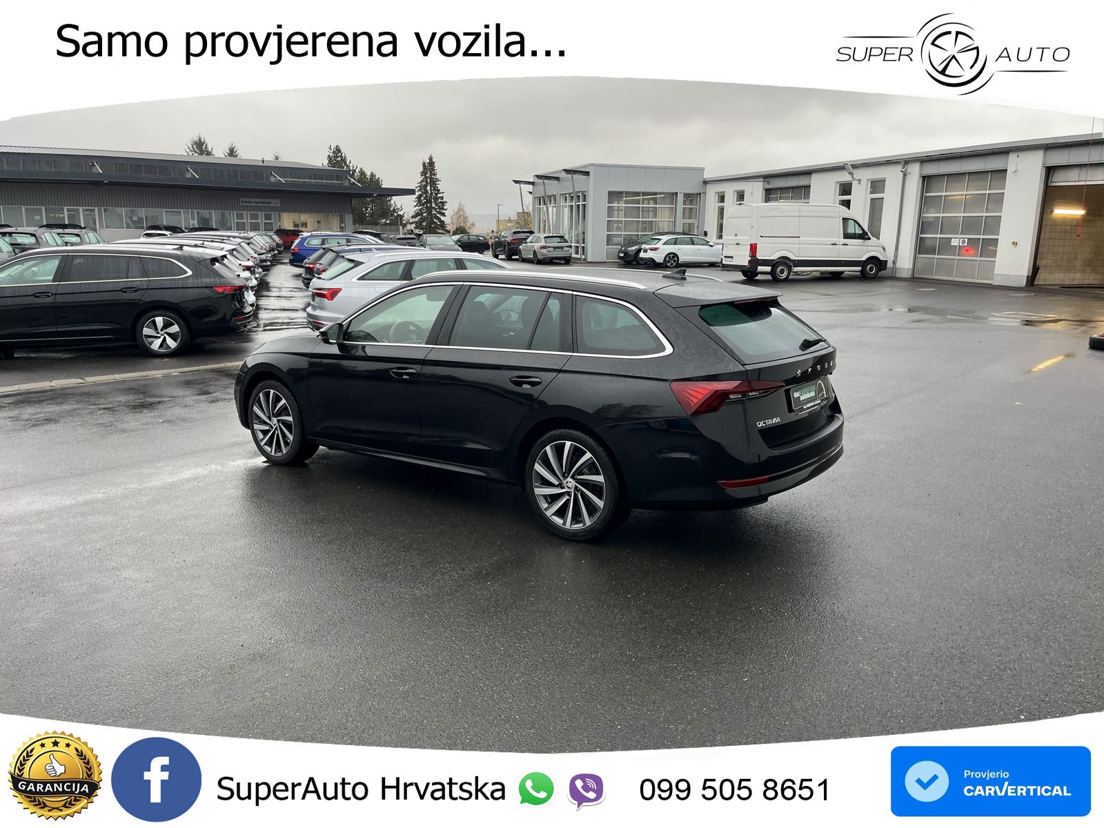 Škoda Octavia Combi 1.5 TSI (150 KS) DSG LED+GR SJED+ACC