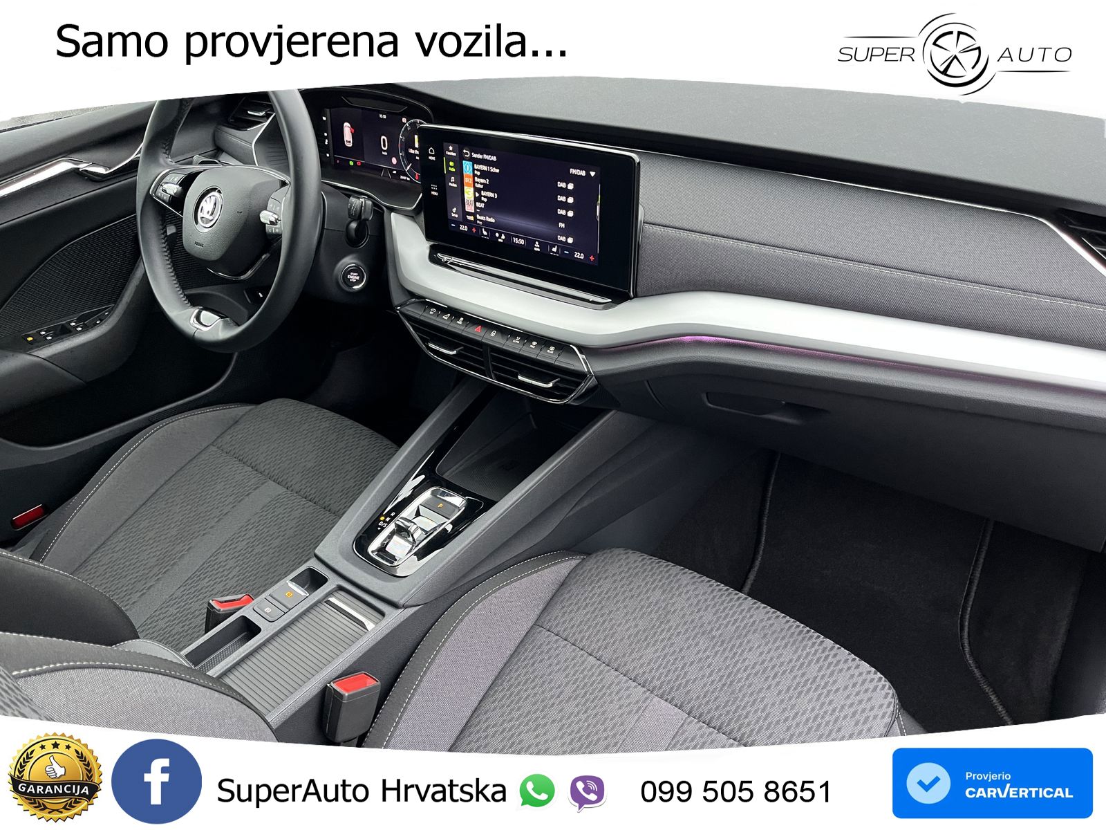 Škoda Octavia Combi 1.5 TSI (150 KS) DSG LED+GR SJED+ACC