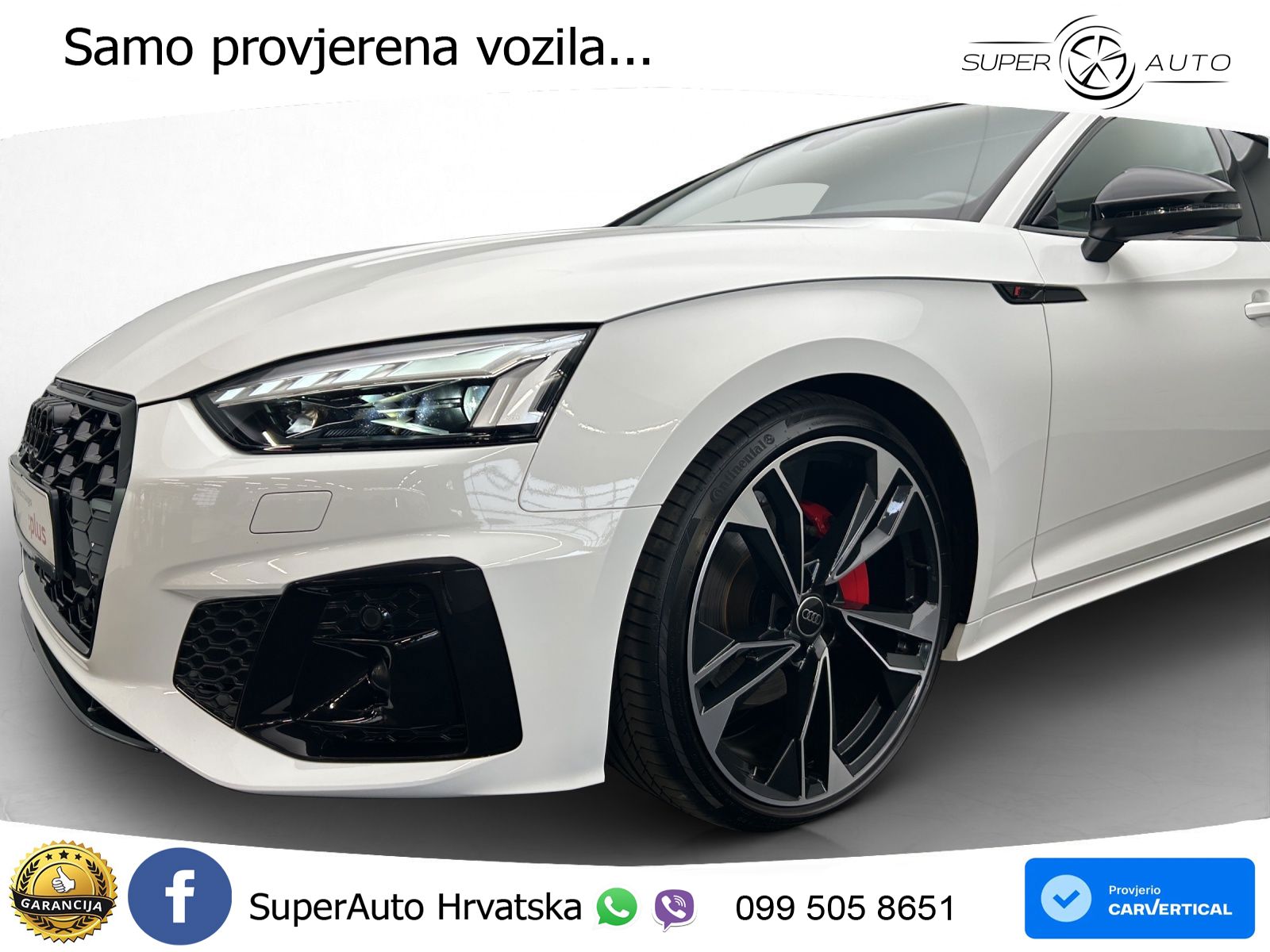 Audi A5 Sportback  40 TFSI (204 KS) quattro S tronic 2x S line LED+GR SJED+ACC