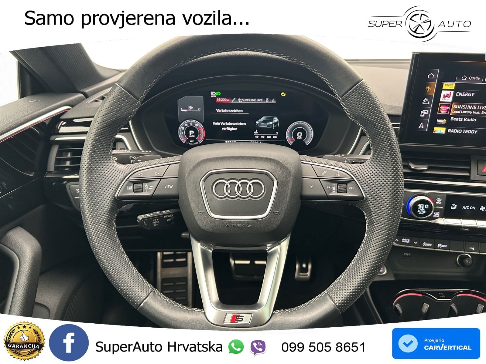 Audi A5 Sportback  40 TFSI (204 KS) quattro S tronic 2x S line LED+GR SJED+ACC