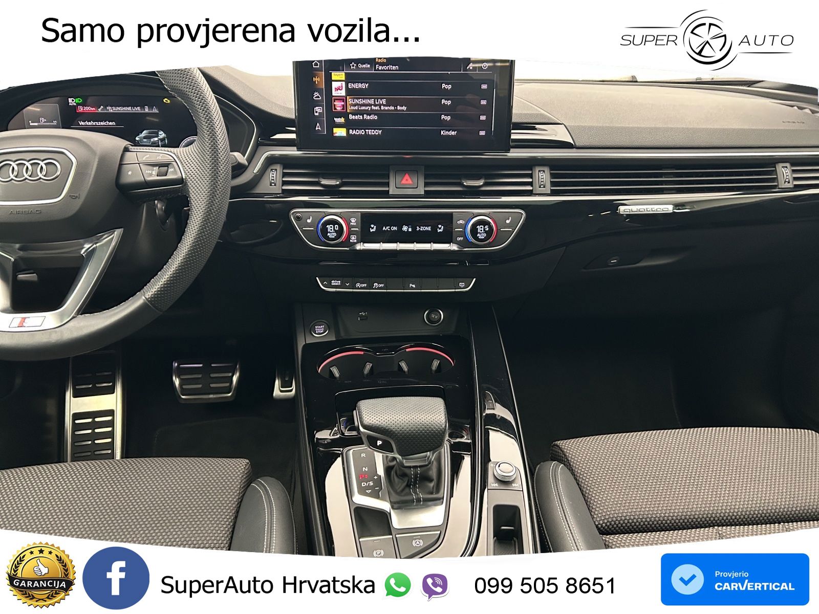 Audi A5 Sportback  40 TFSI (204 KS) quattro S tronic 2x S line LED+GR SJED+ACC