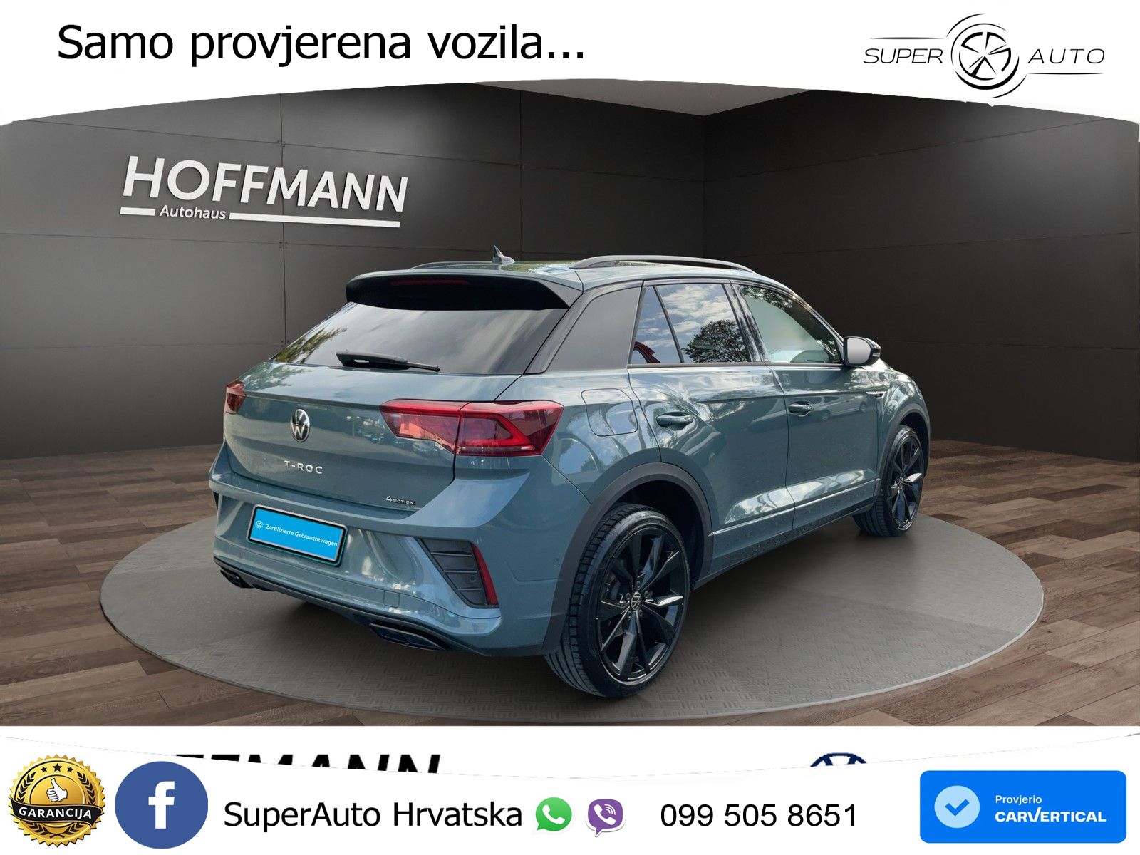 Volkswagen T-Roc I 2.0 TSI (190 KS) 4M DSG LED+GR SJED+ACC