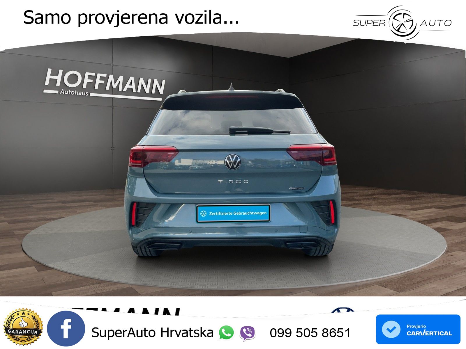 Volkswagen T-Roc I 2.0 TSI (190 KS) 4M DSG LED+GR SJED+ACC