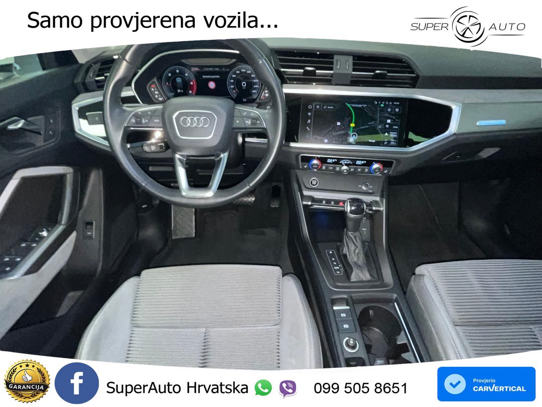 Audi Q3 40 TDI (200 KS) quattro S tronic S line LED+GR SJED+ACC