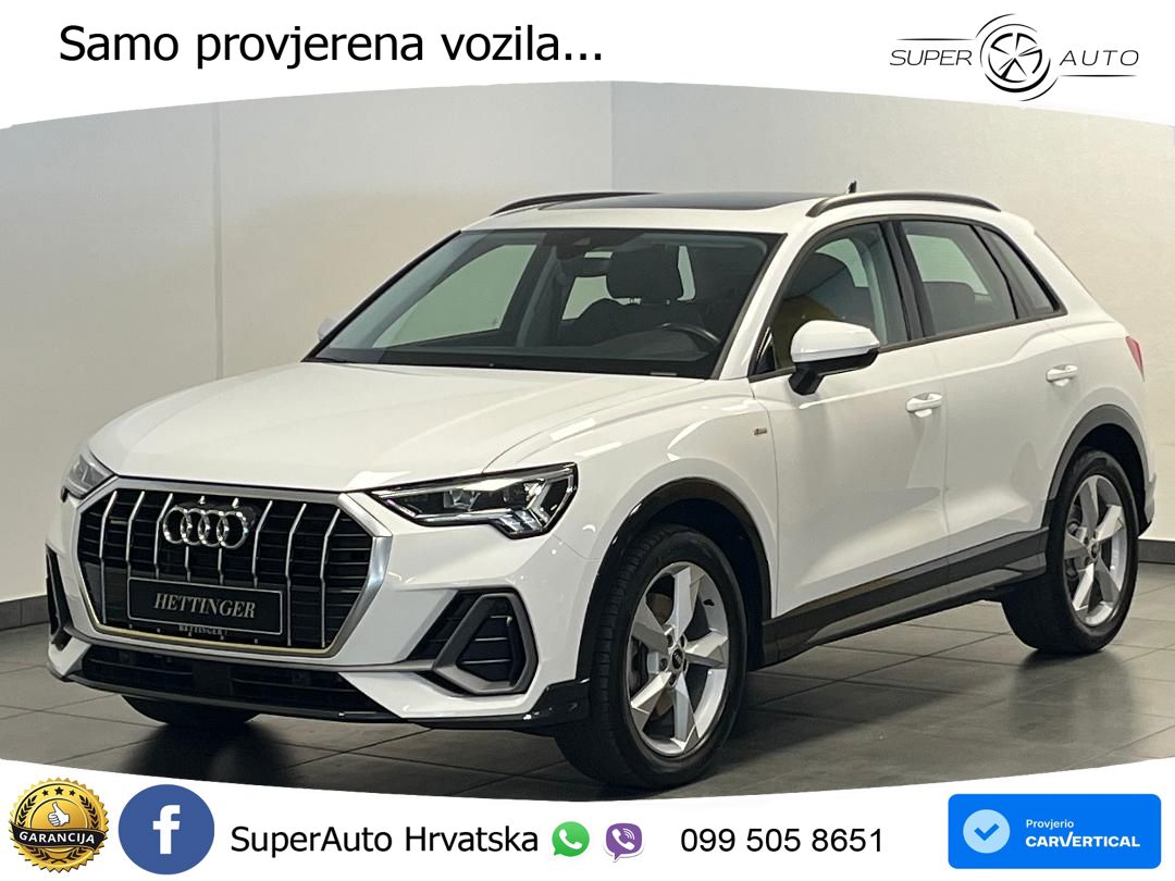 Audi Q3 40 TDI (200 KS) quattro S tronic S line LED+GR SJED+ACC