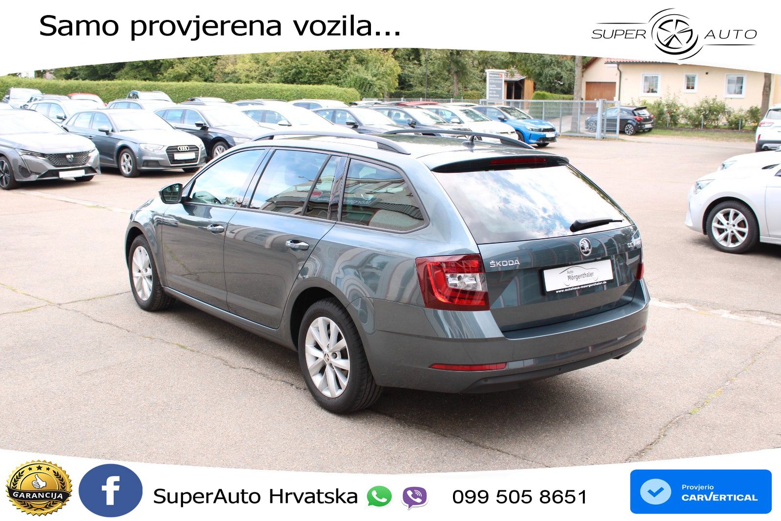 Škoda Octavia Combi 2.0 TDI (150 KS) DSG LED+GR SJED+ACC
