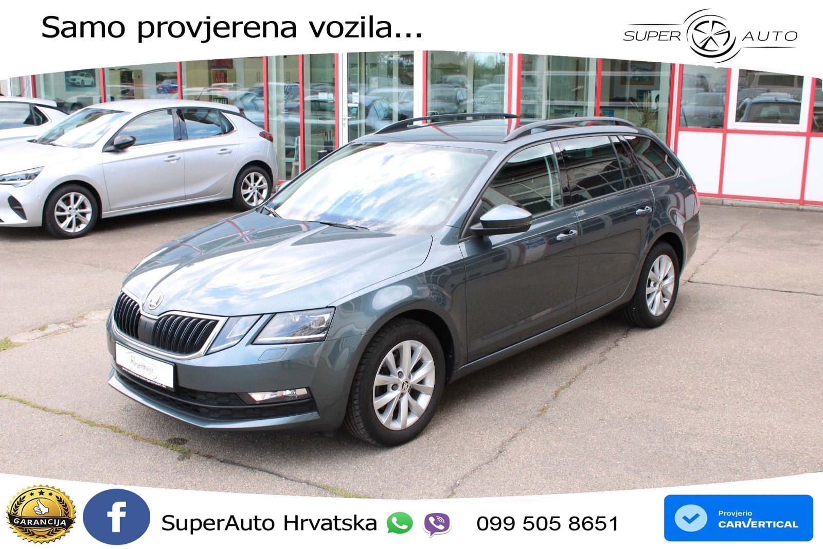 Škoda Octavia Combi 2.0 TDI (150 KS) DSG LED+GR SJED+ACC