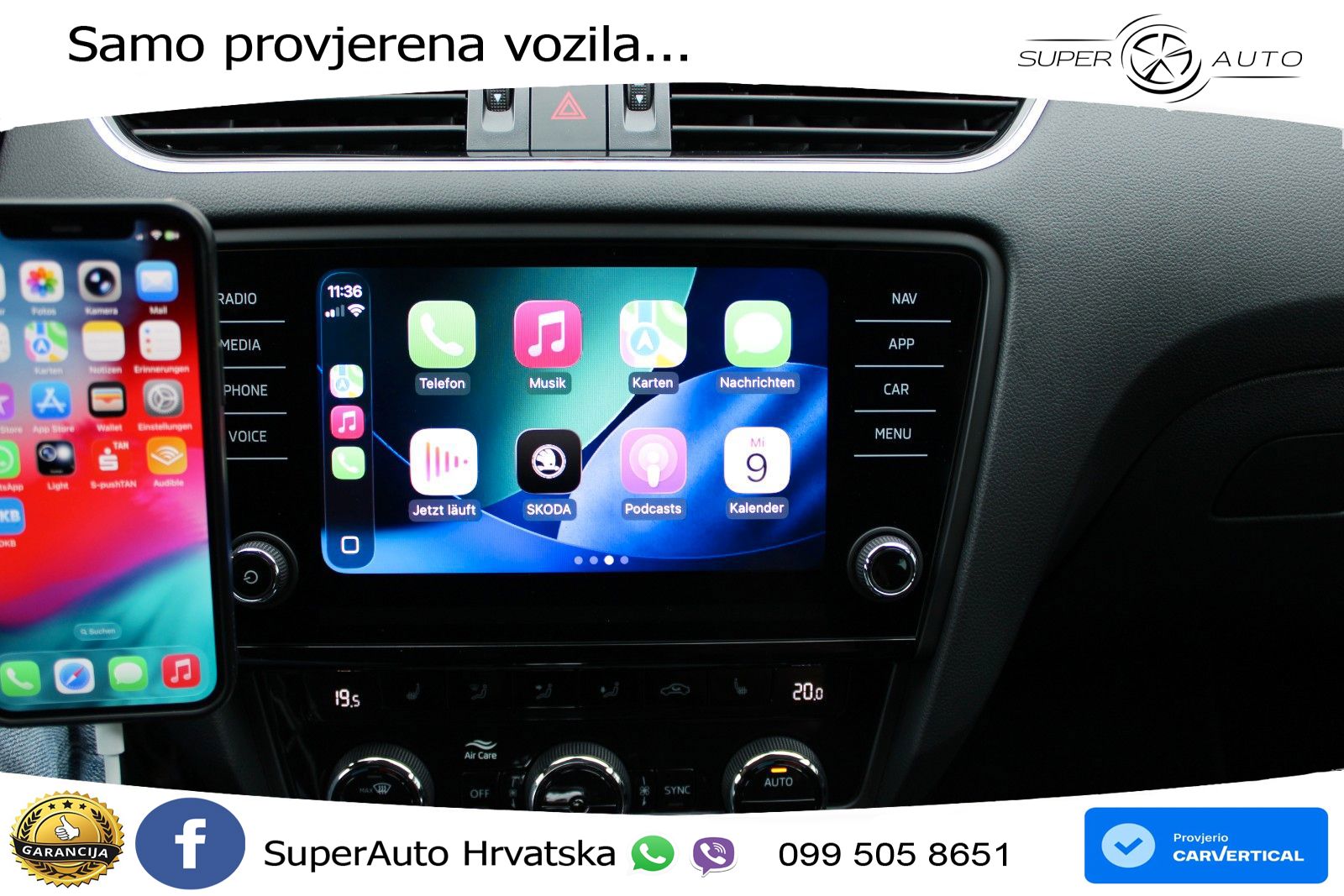 Škoda Octavia Combi 2.0 TDI (150 KS) DSG LED+GR SJED+ACC