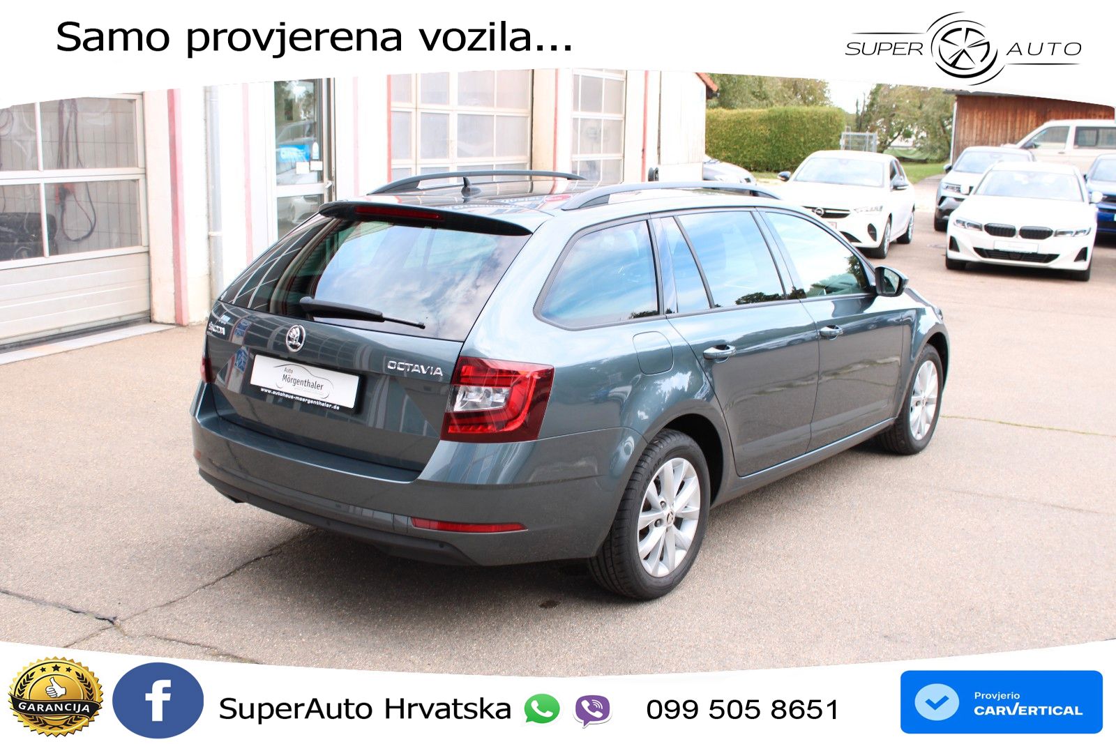 Škoda Octavia Combi 2.0 TDI (150 KS) DSG LED+GR SJED+ACC