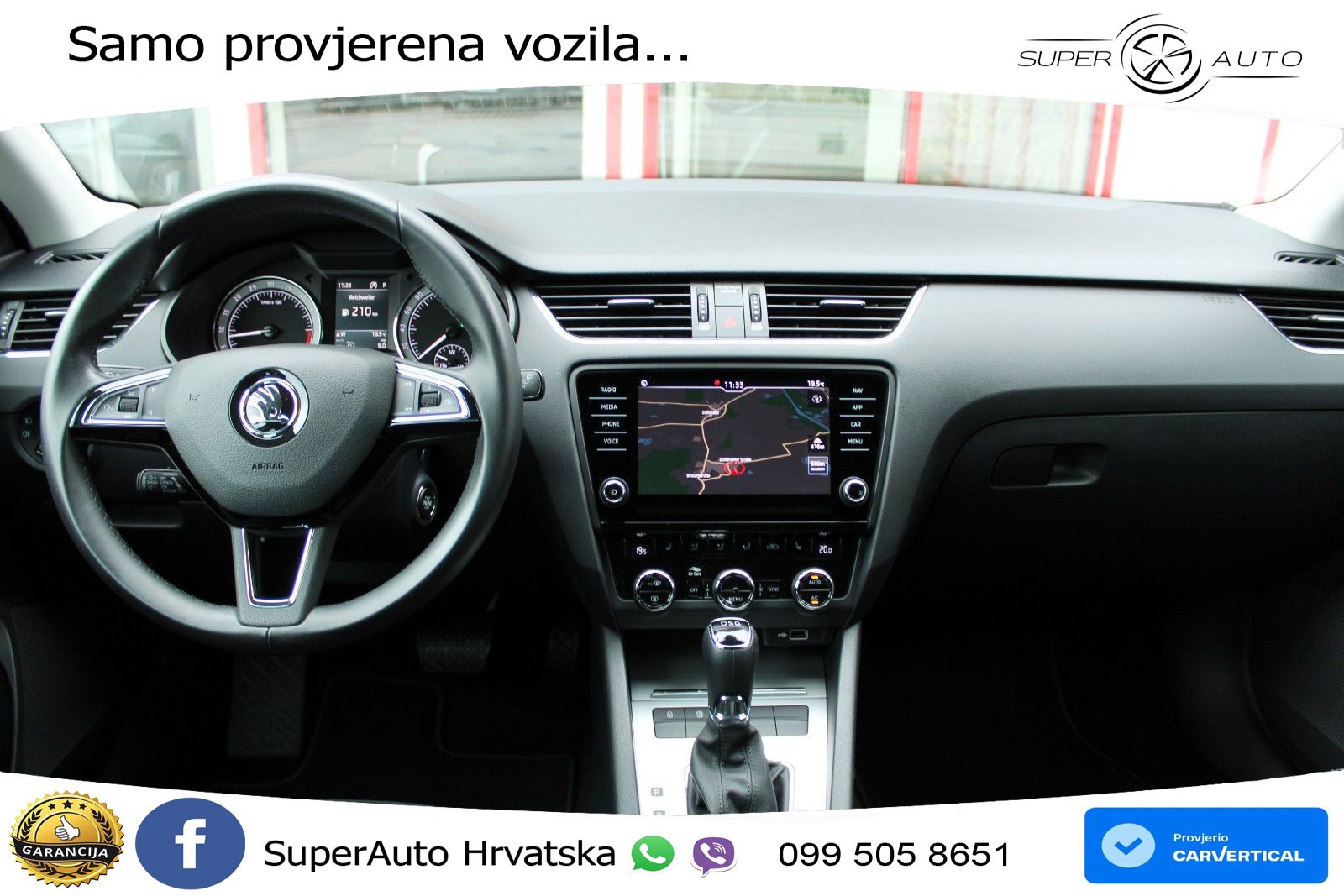 Škoda Octavia Combi 2.0 TDI (150 KS) DSG LED+GR SJED+ACC