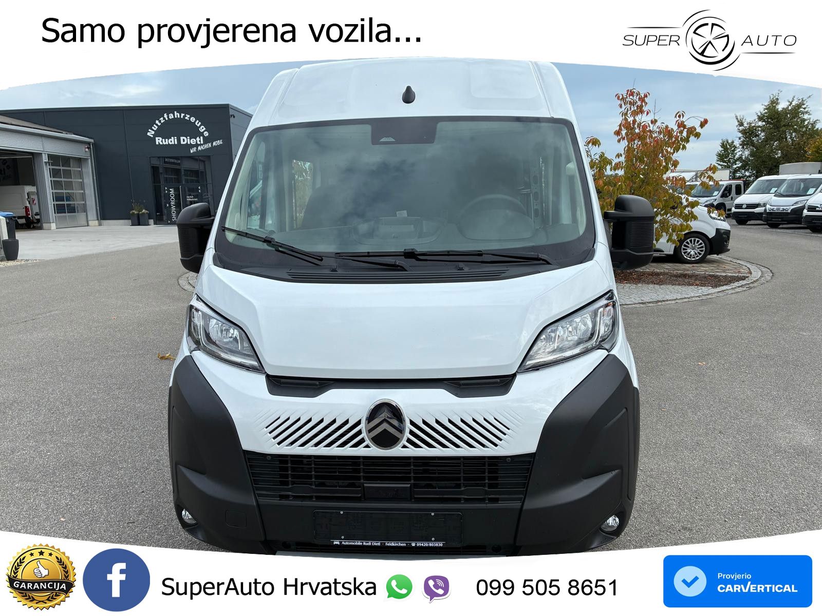 Citroën Jumper 180 BlueHDI L4H2 Doka KA *7-Sitzer*Kamera 179 KS