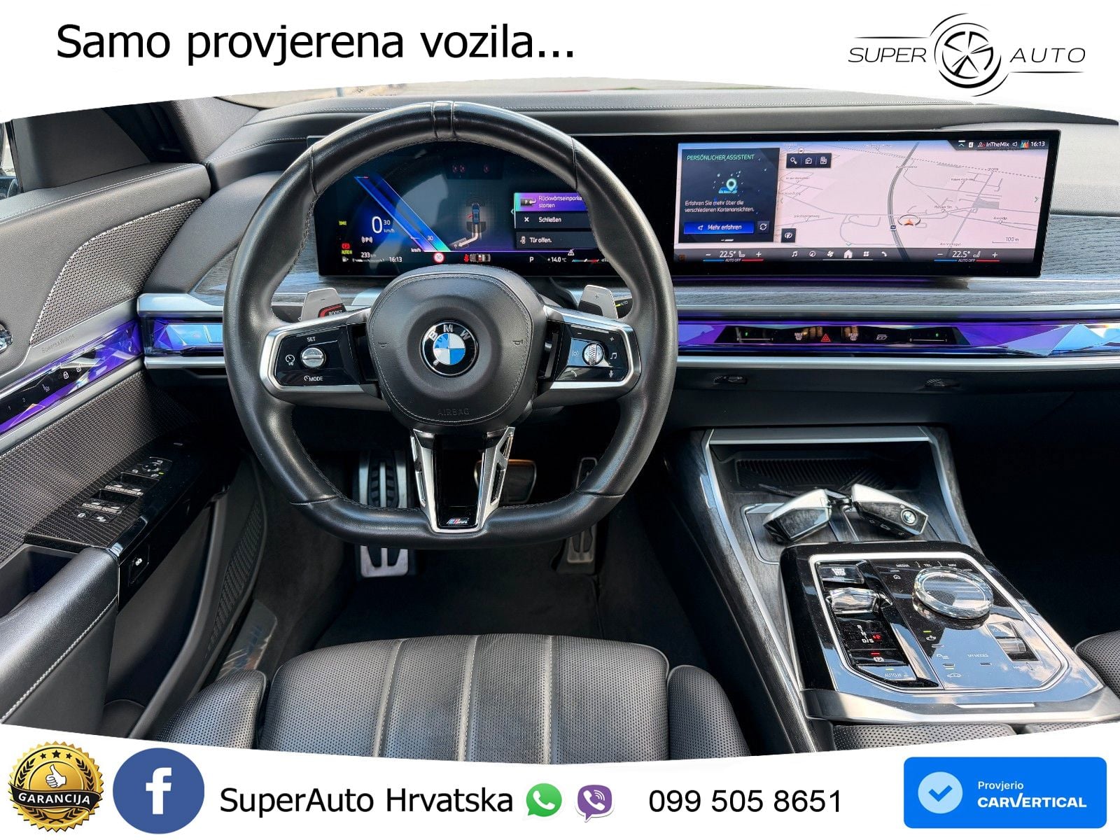 BMW 740d (299 KS) xDrive Steptronic M Sport LED+GR SJED+ACC