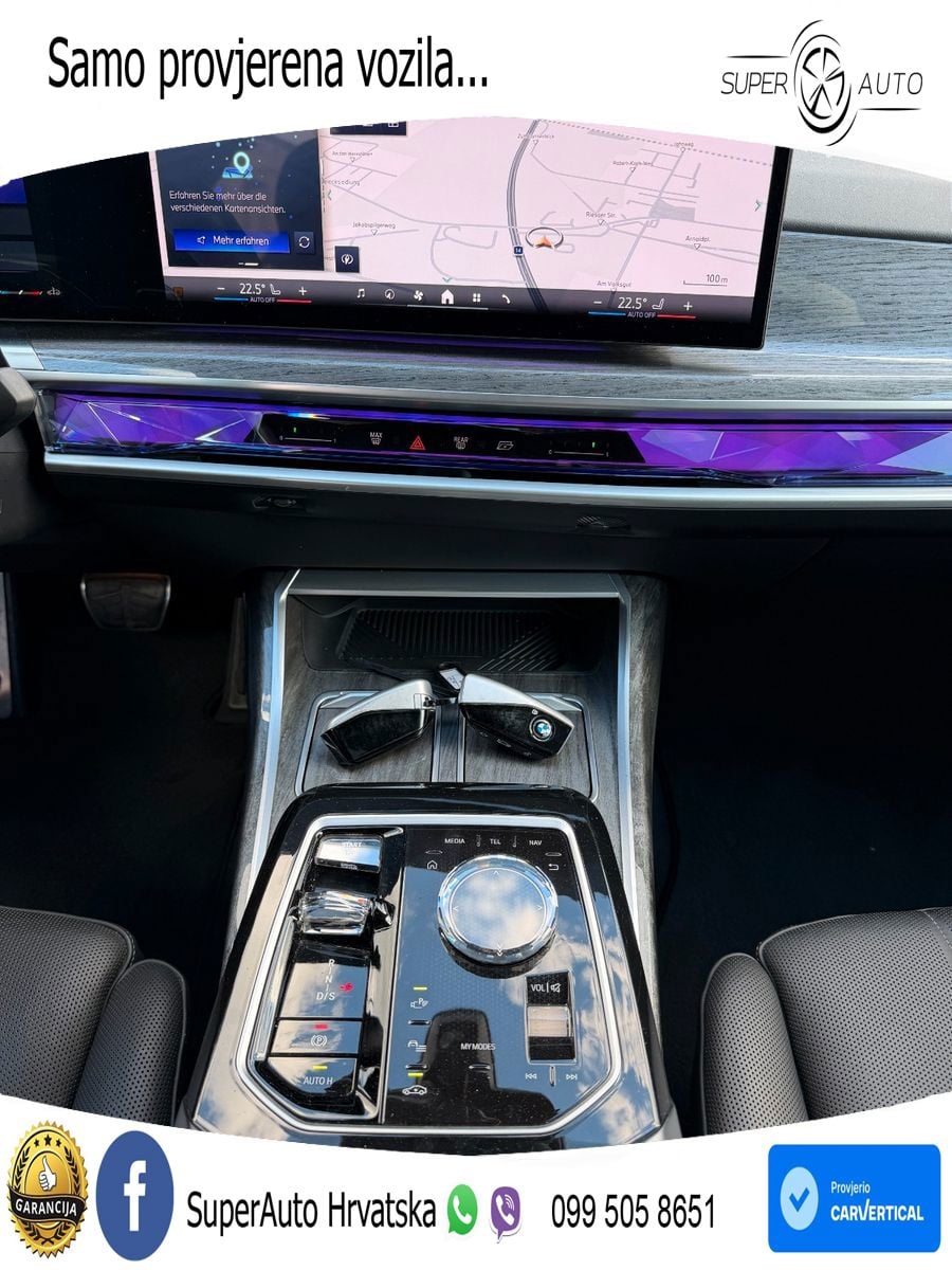 BMW 740d (299 KS) xDrive Steptronic M Sport LED+GR SJED+ACC
