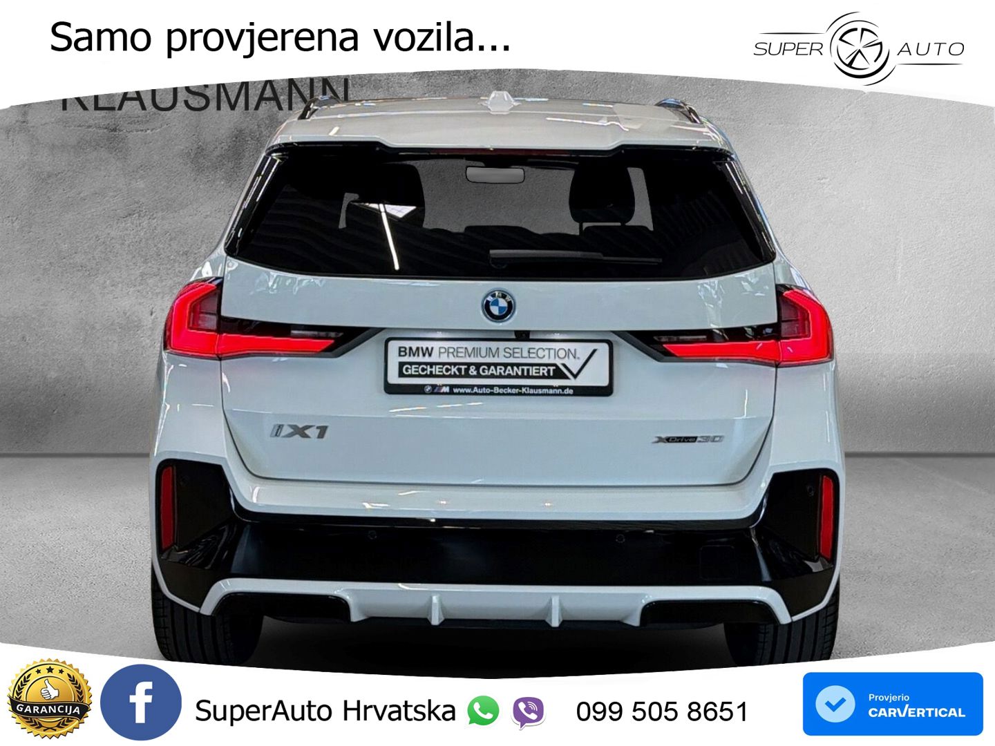 BMW iX1 68 kWh (313 KS) xDrive30 M Sport LED+GR SJED+ACC