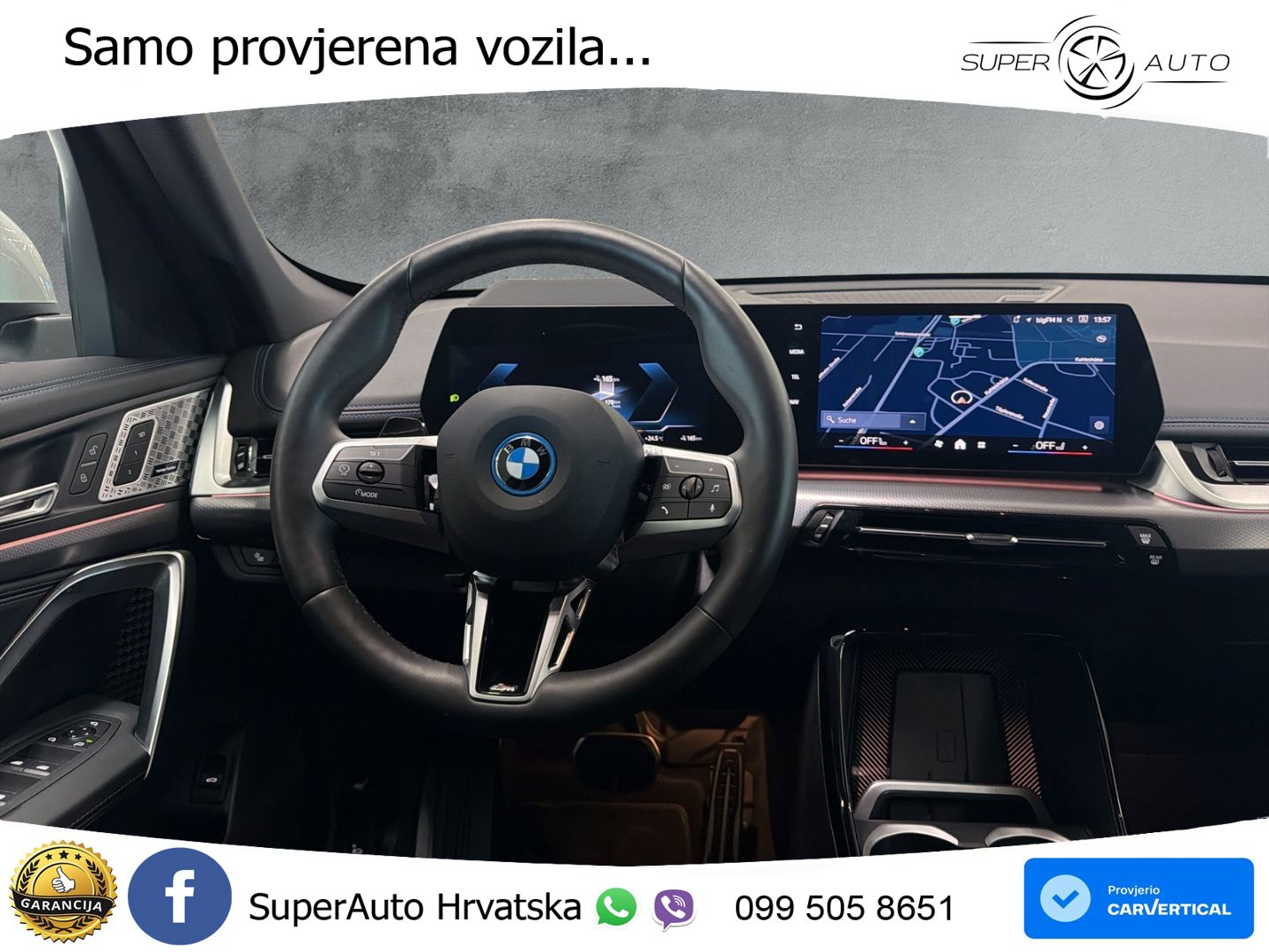BMW iX1 68 kWh (313 KS) xDrive30 M Sport LED+GR SJED+ACC