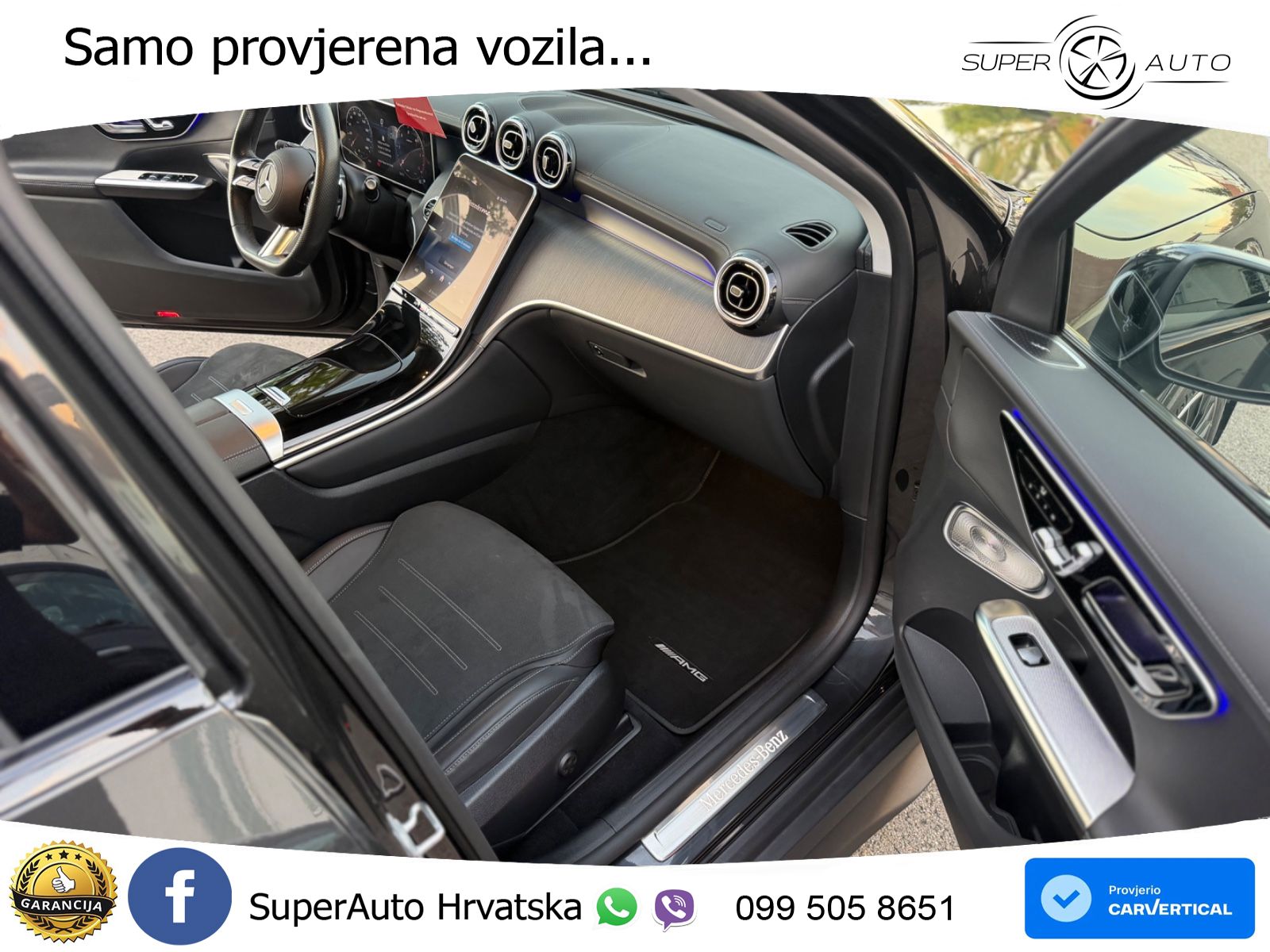 Mercedes GLC 300d (269 KS) 4MATIC 9G-TRONIC AMG ZRAČNI+ACC+GR SJED+360+PANO