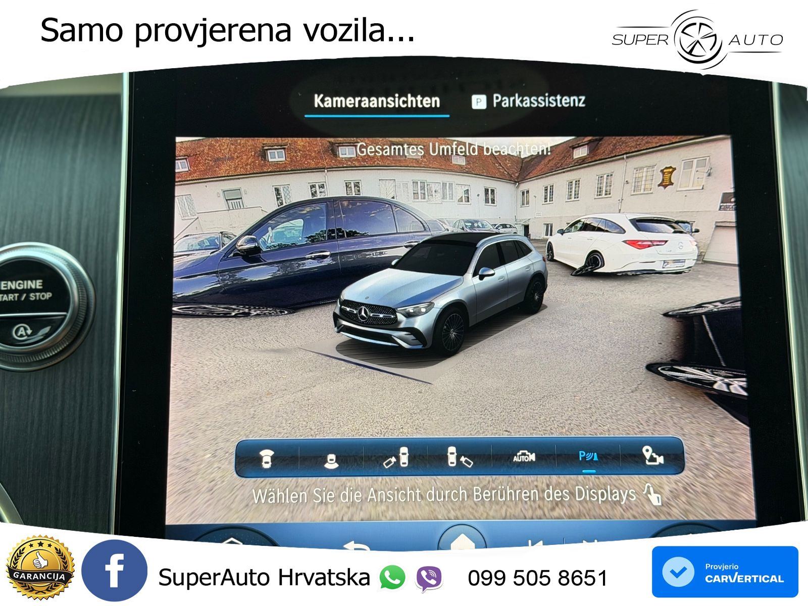 Mercedes GLC 300d (269 KS) 4MATIC 9G-TRONIC AMG ZRAČNI+ACC+GR SJED+360+PANO