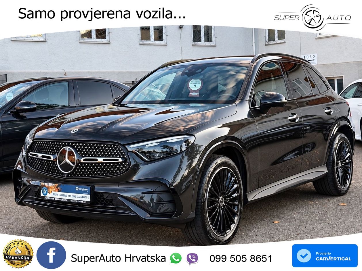 Mercedes GLC 300d (269 KS) 4MATIC 9G-TRONIC AMG ZRAČNI+ACC+GR SJED+360+PANO