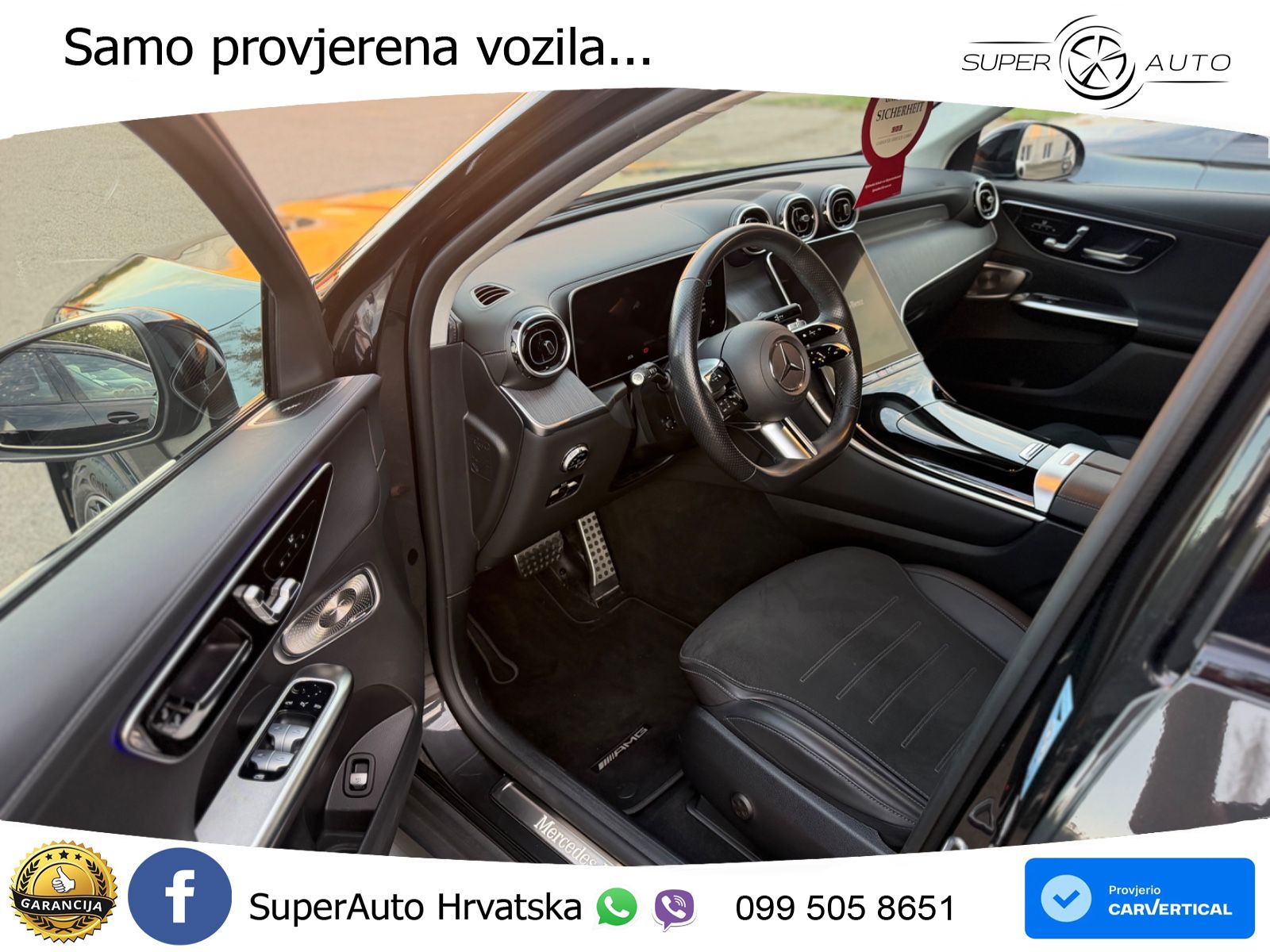Mercedes GLC 300d (269 KS) 4MATIC 9G-TRONIC AMG ZRAČNI+ACC+GR SJED+360+PANO