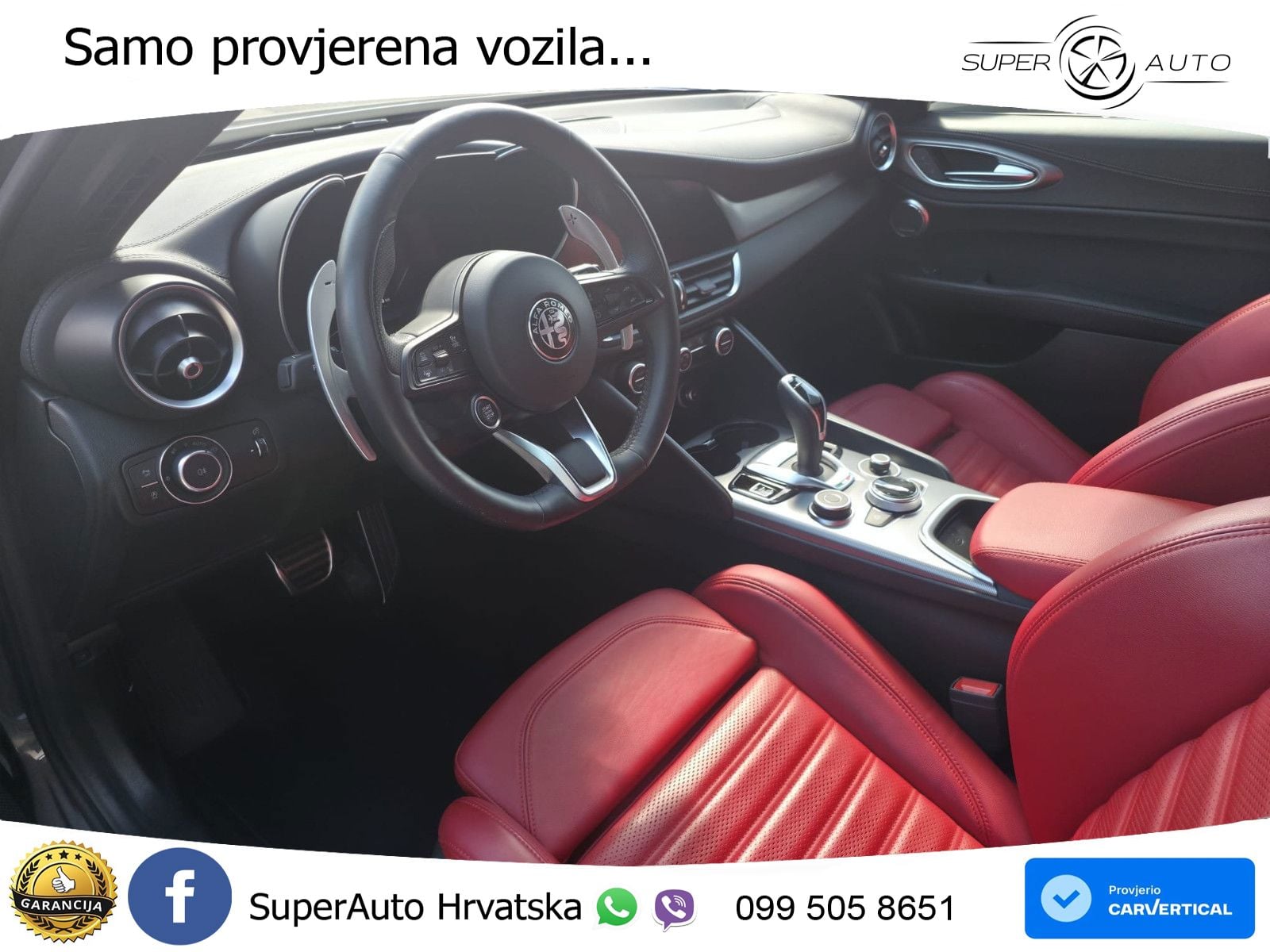 Alfa Romeo Giulia 2.0 Turbo (280 KS) Q4 Automatic LED+GR SJED+ACC