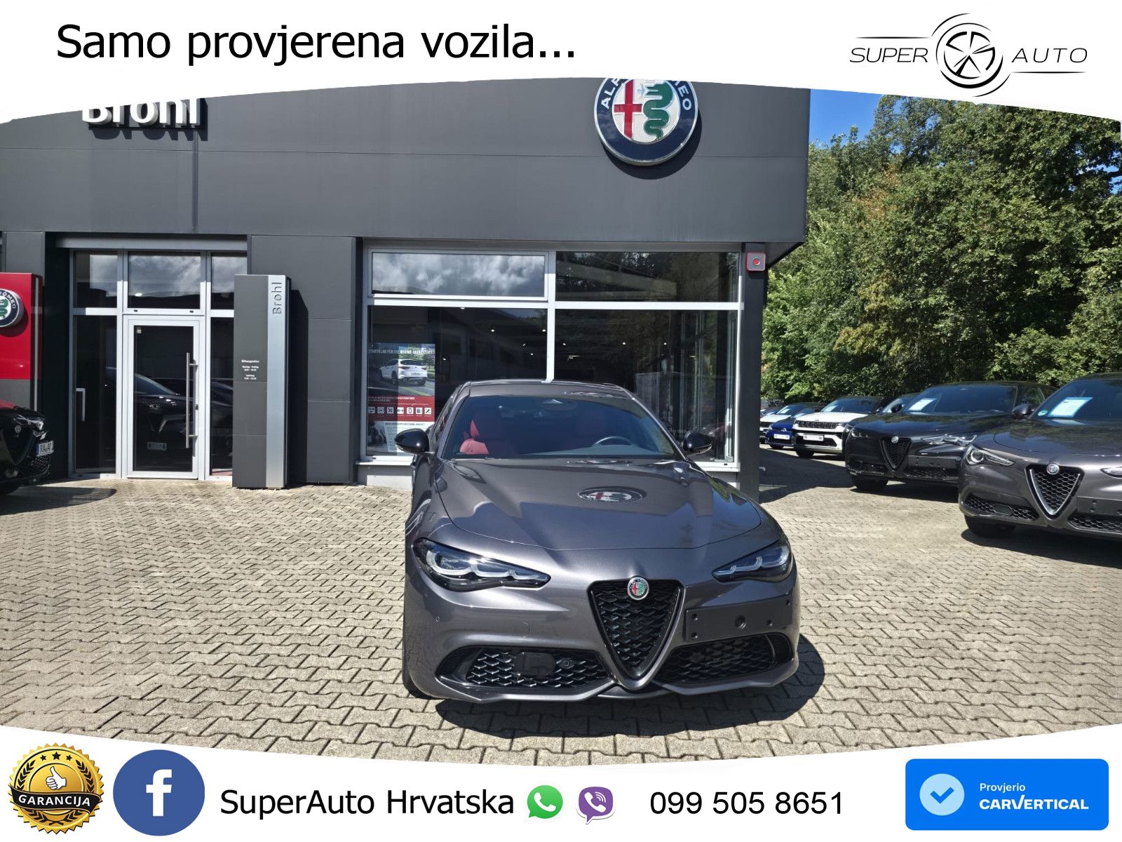 Alfa Romeo Giulia 2.0 Turbo (280 KS) Q4 Automatic LED+GR SJED+ACC