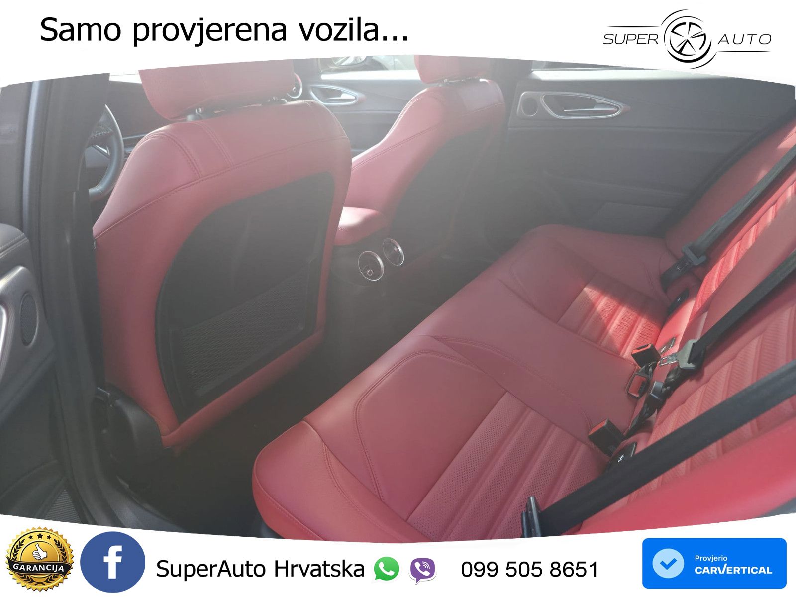 Alfa Romeo Giulia 2.0 Turbo (280 KS) Q4 Automatic LED+GR SJED+ACC