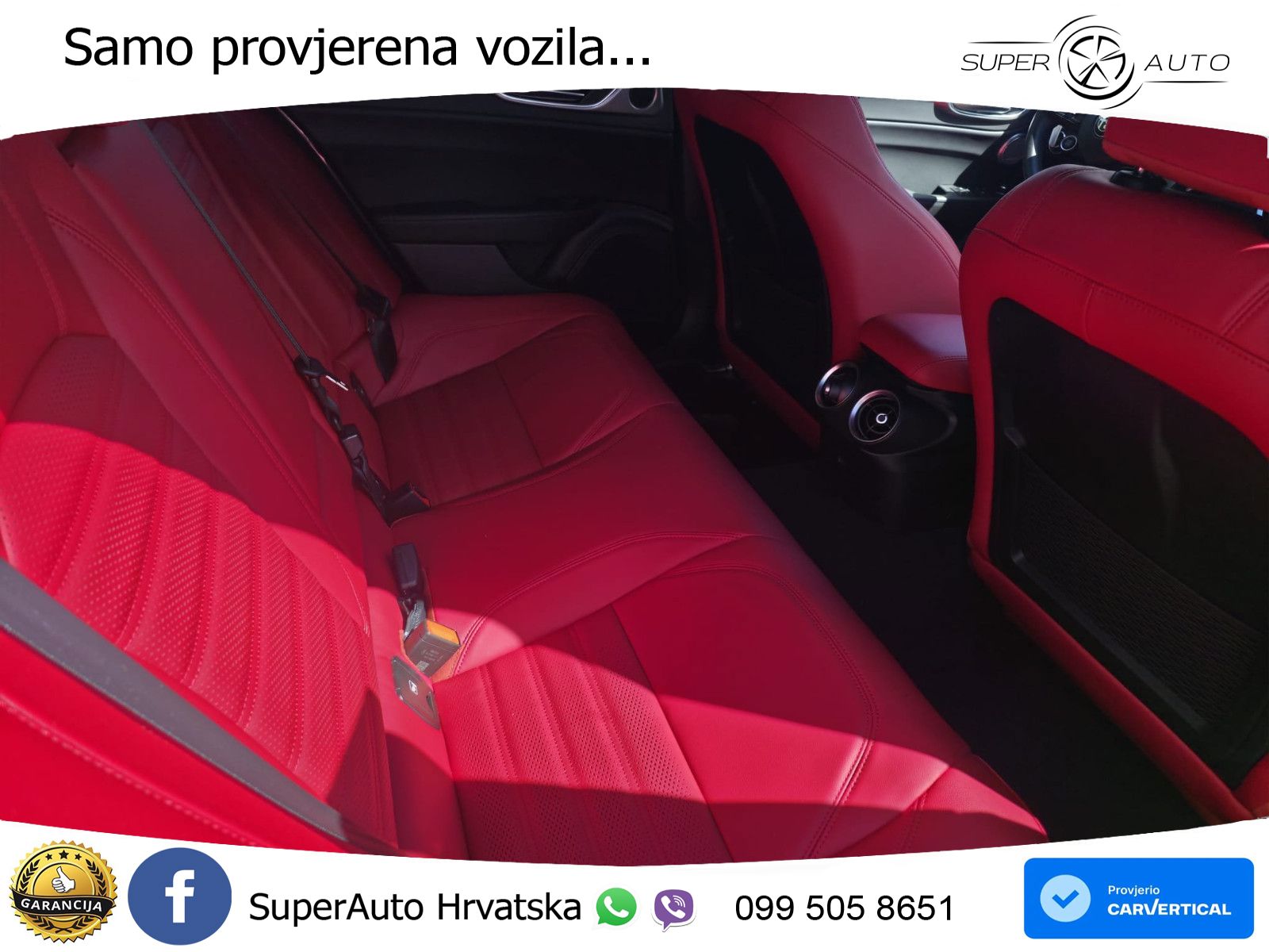 Alfa Romeo Giulia 2.0 Turbo (280 KS) Q4 Automatic LED+GR SJED+ACC