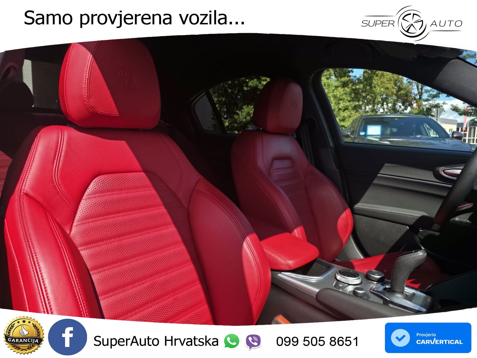 Alfa Romeo Giulia 2.0 Turbo (280 KS) Q4 Automatic LED+GR SJED+ACC