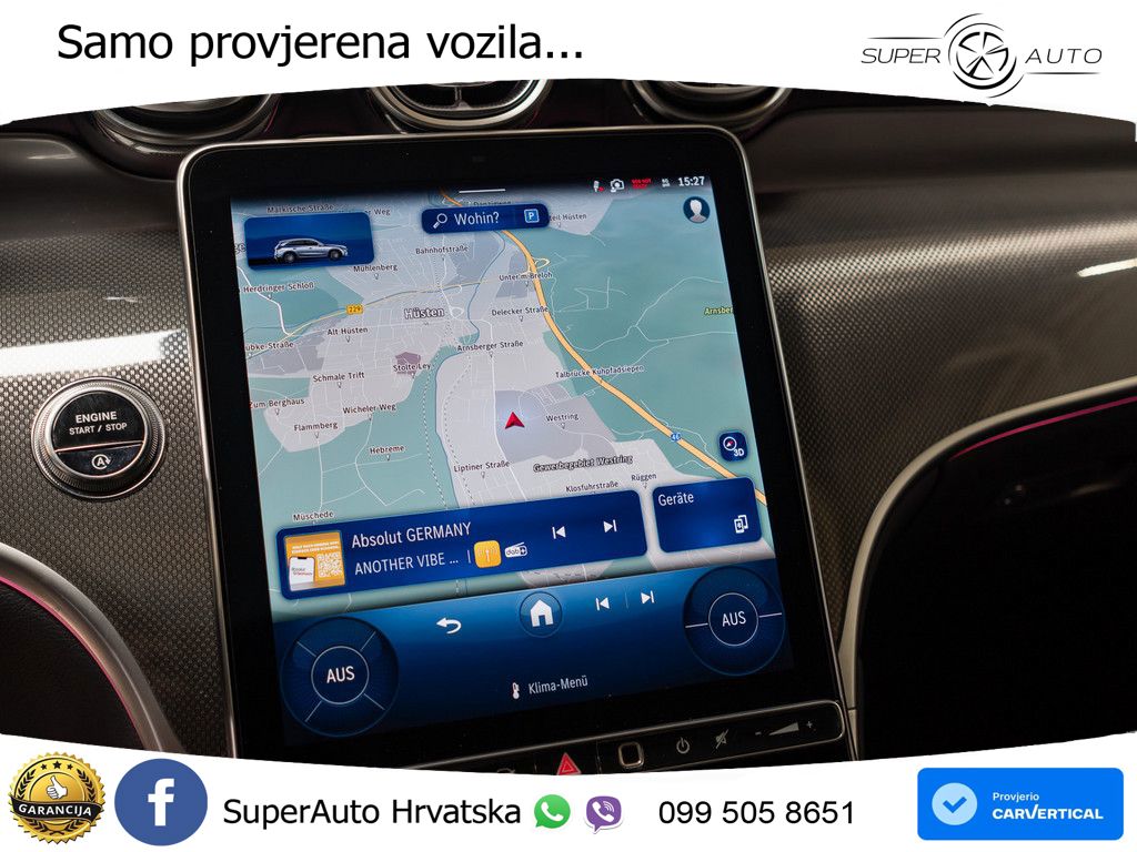Mercedes GLC 200 (204 KS) 4MATIC 9G-TRONIC AMG LED+GR SJED+ACC