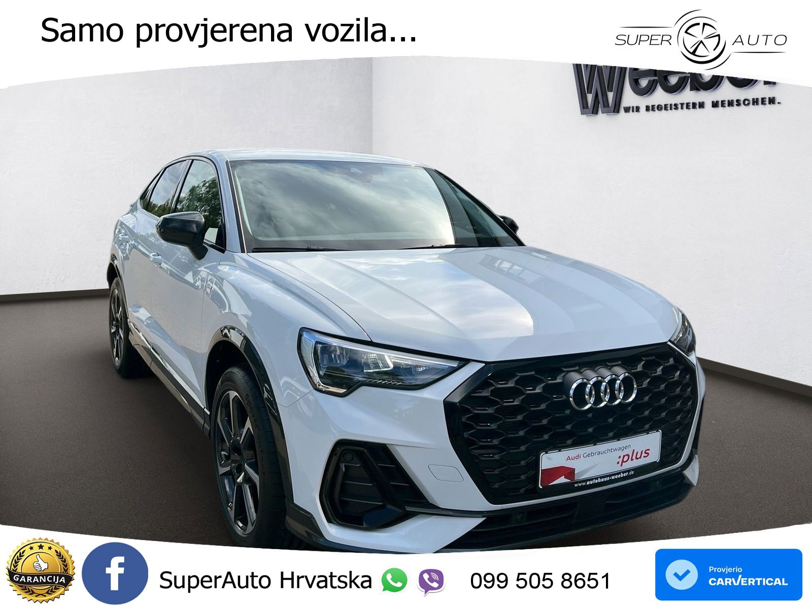 Audi Q3 III Sportback 1.5 TFSI (150 KS) S tronic S line LED+GR SJED+ACC