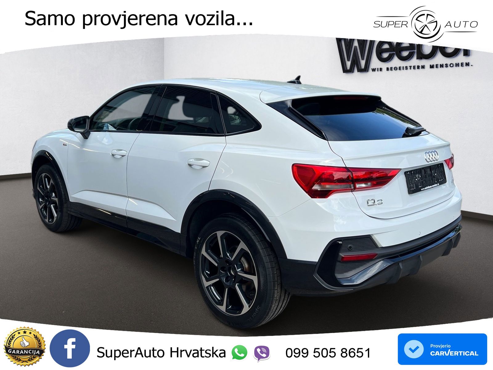 Audi Q3 III Sportback 1.5 TFSI (150 KS) S tronic S line LED+GR SJED+ACC