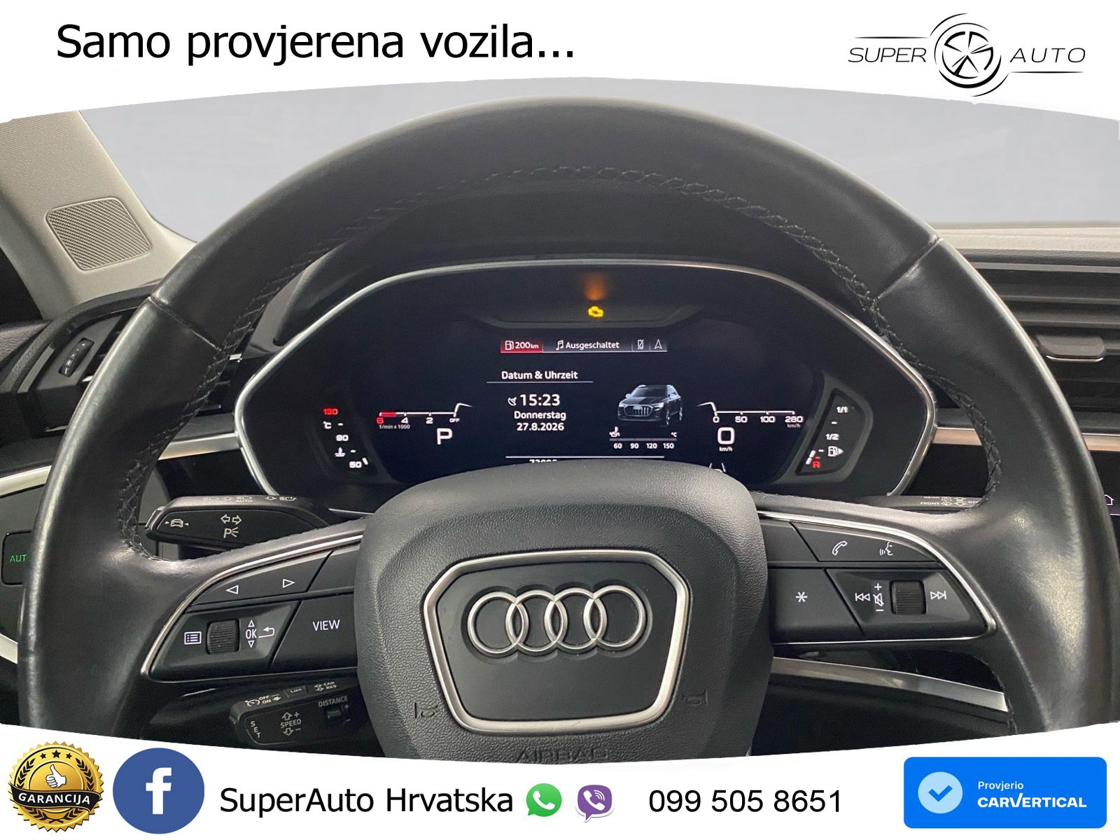Audi Q3 35 TDI (150 KS) quattro S tronic advanced LED+GR SJED+ACC