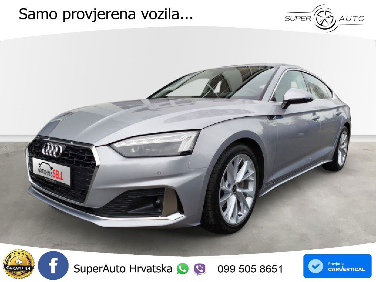 Audi A5 Sportback  40 TFSI (204 KS) S tronic advanced LED+GR SJED+ACC
