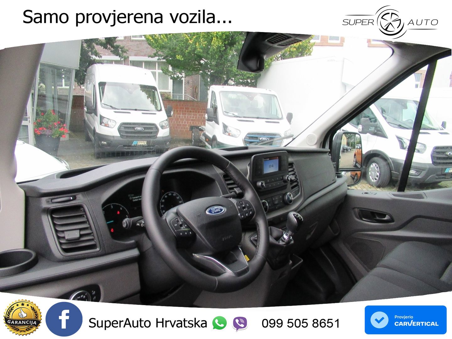 Ford Transit V363 Kasten 350 L3 H2 Achse 4.93 AHK RFK 131 KS