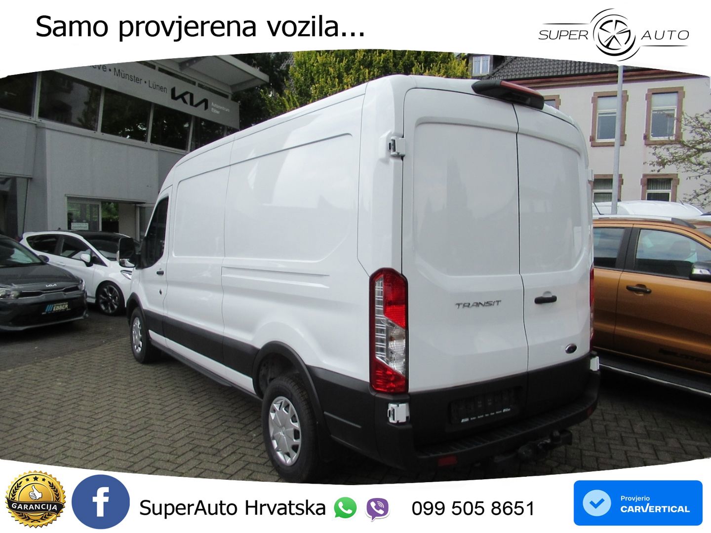 Ford Transit V363 Kasten 350 L3 H2 Achse 4.93 AHK RFK 131 KS