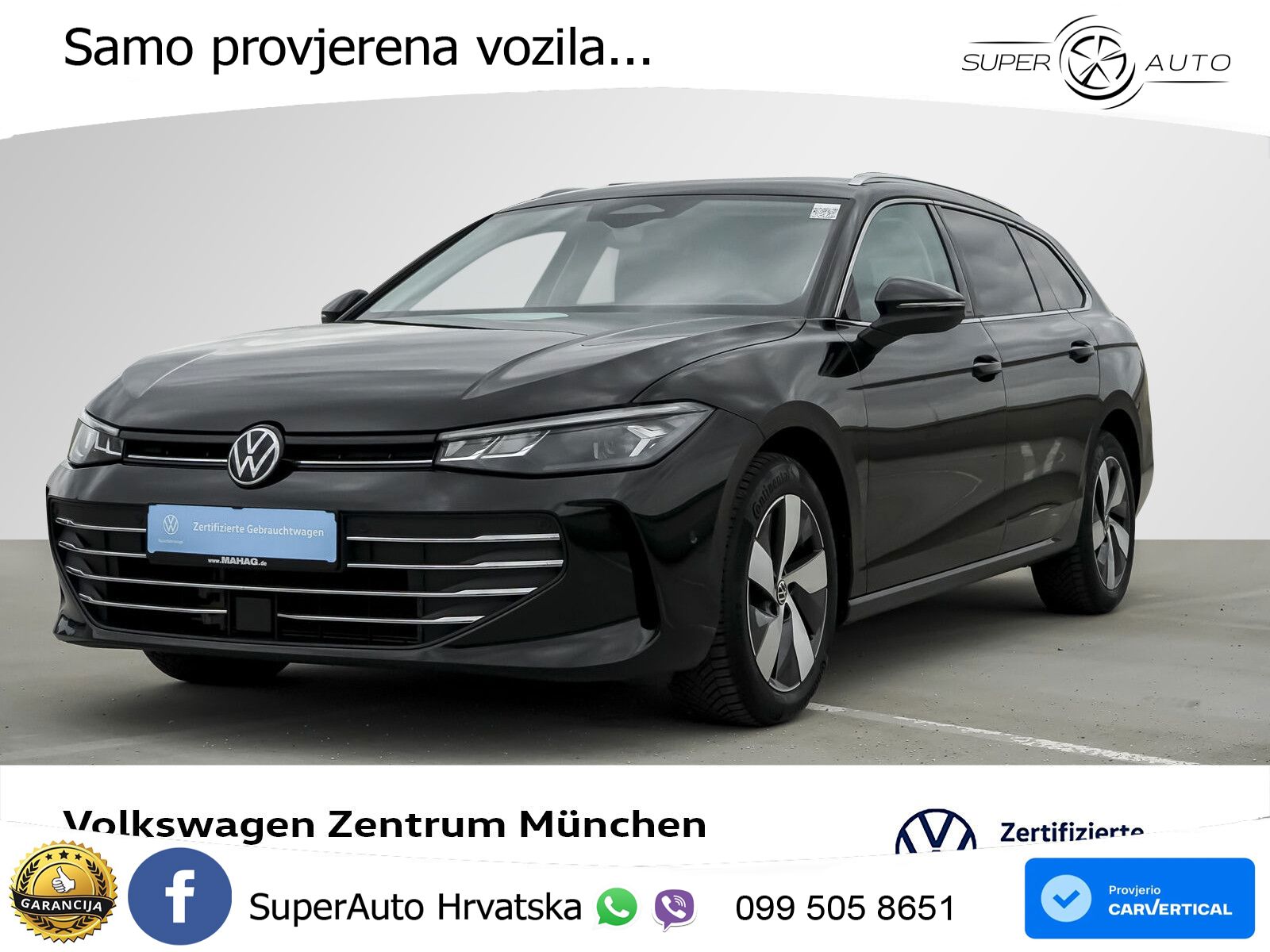 Volkswagen Passat Variant 1.5 eTSI (150 KS) DSG Business LED+GR SJED+ACC