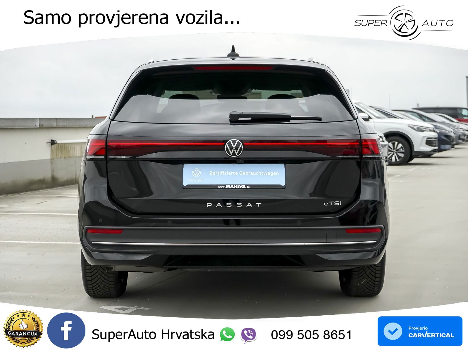 Volkswagen Passat Variant 1.5 eTSI (150 KS) DSG Business LED+GR SJED+ACC