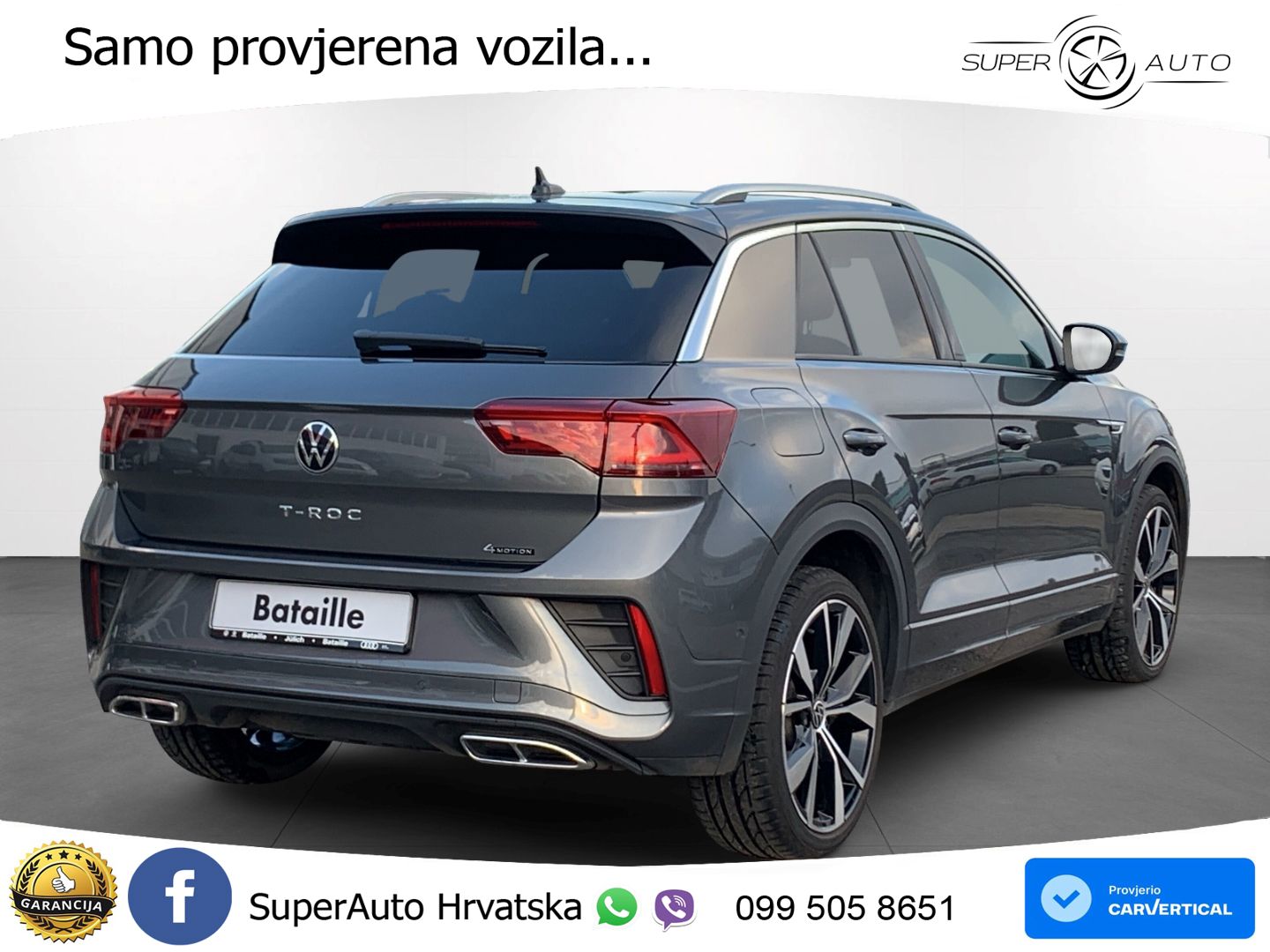 Volkswagen T-Roc I 2.0 TSI (190 KS) 4M DSG MATRIX+GR SJED+KAM