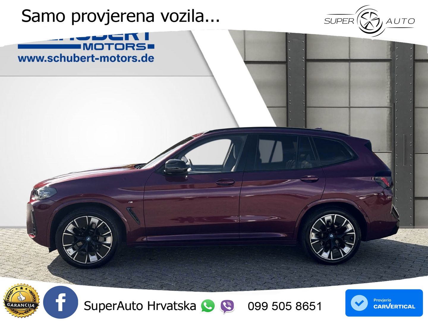 BMW iX3 80 kWh (286 KS)