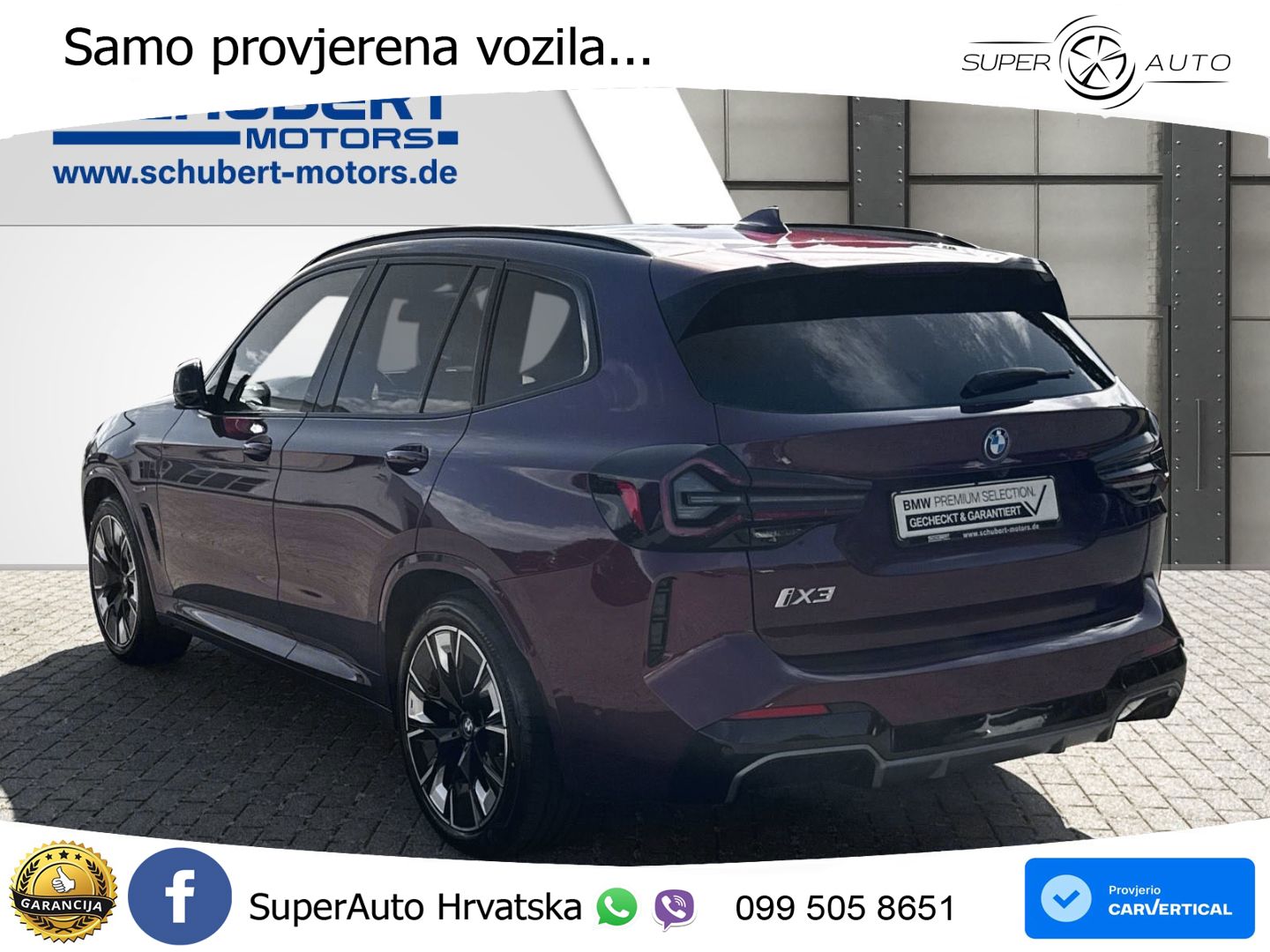 BMW iX3 80 kWh (286 KS)